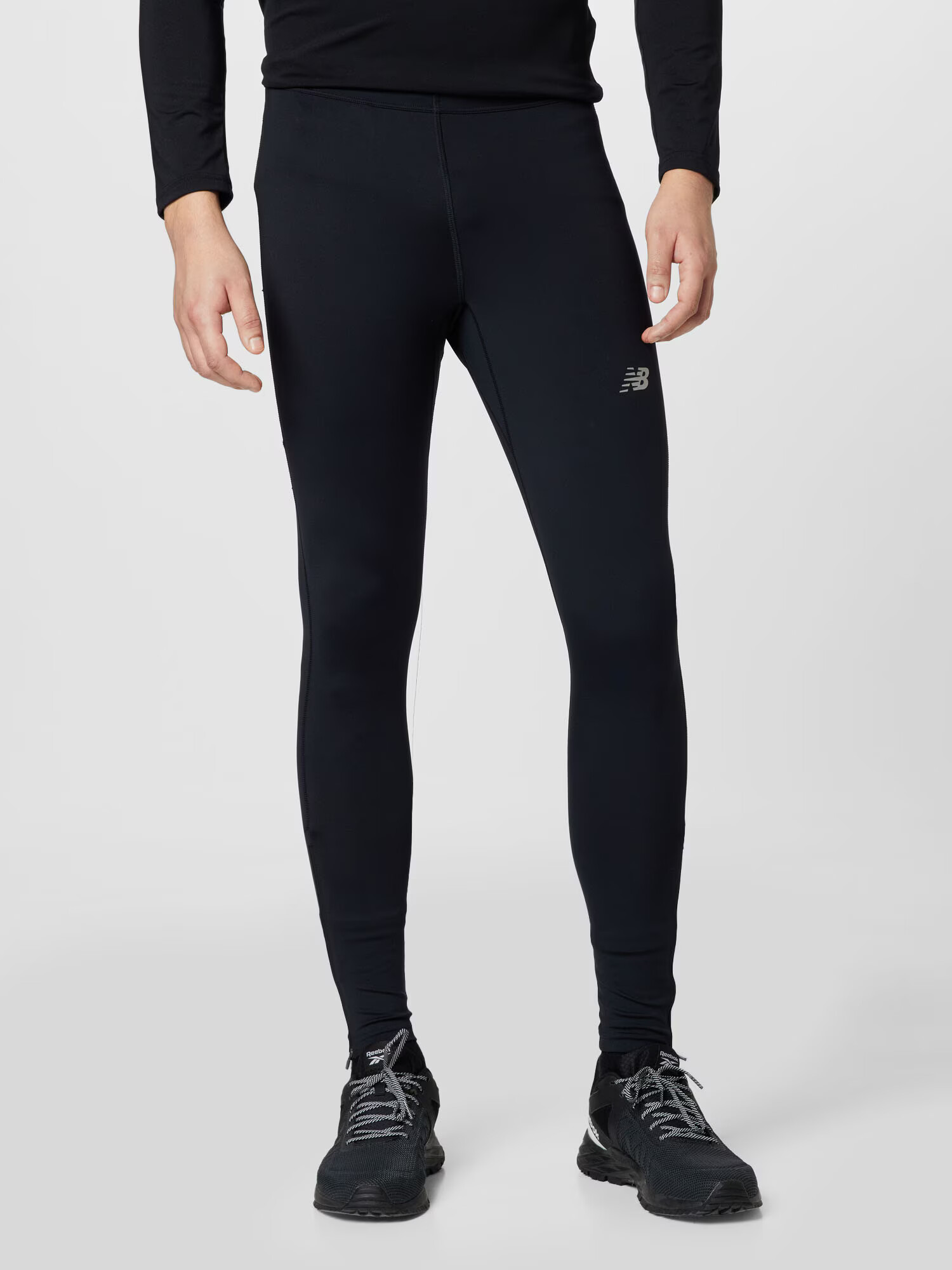 new balance Pantaloni sport 'Accelerate' gri / negru - Pled.ro