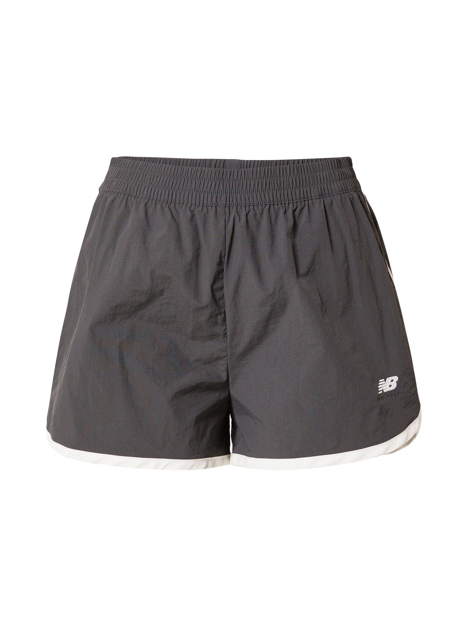 new balance Pantaloni sport gri metalic / alb - Pled.ro