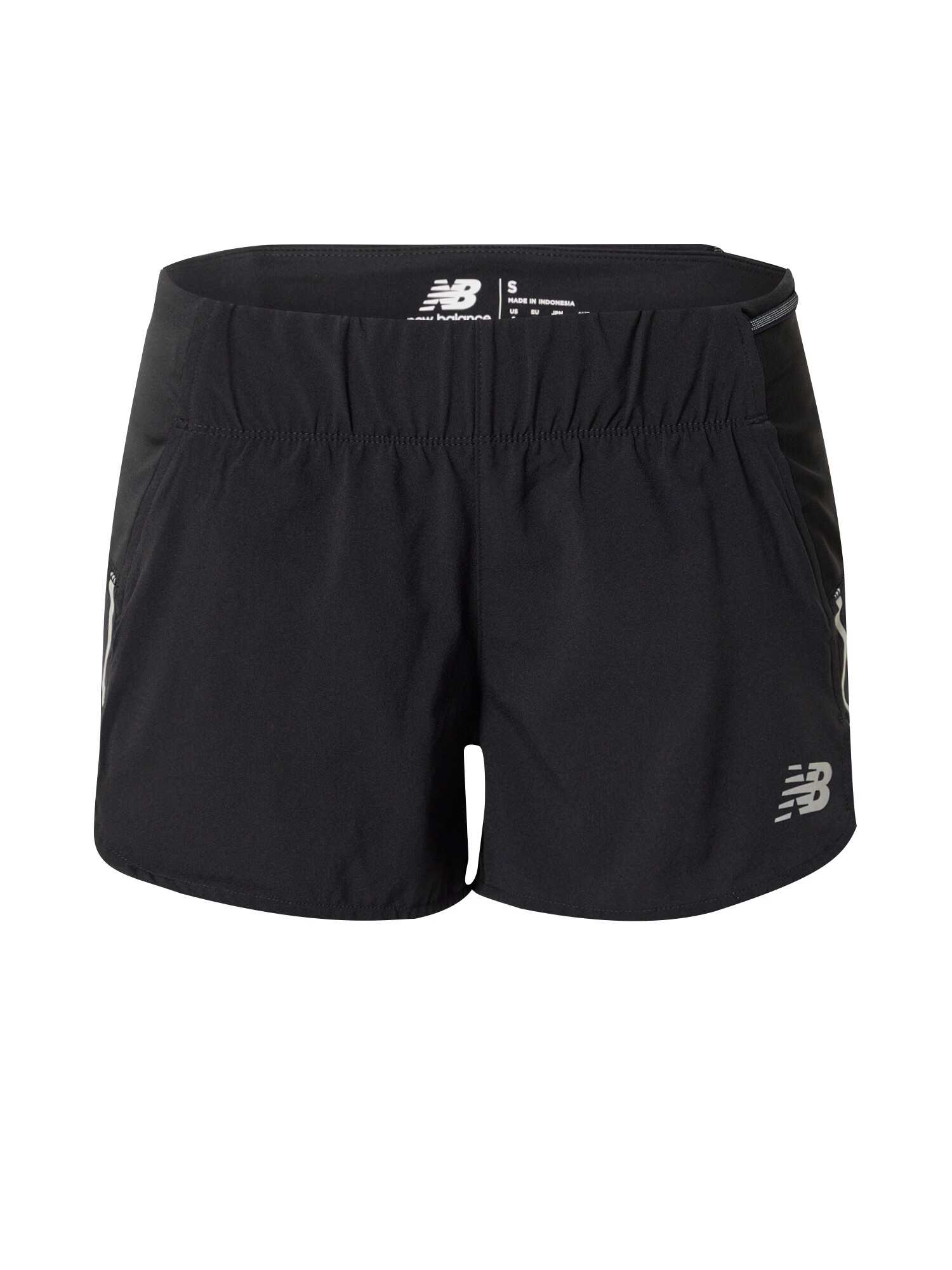 new balance Pantaloni sport 'Impact Run' gri deschis / negru - Pled.ro