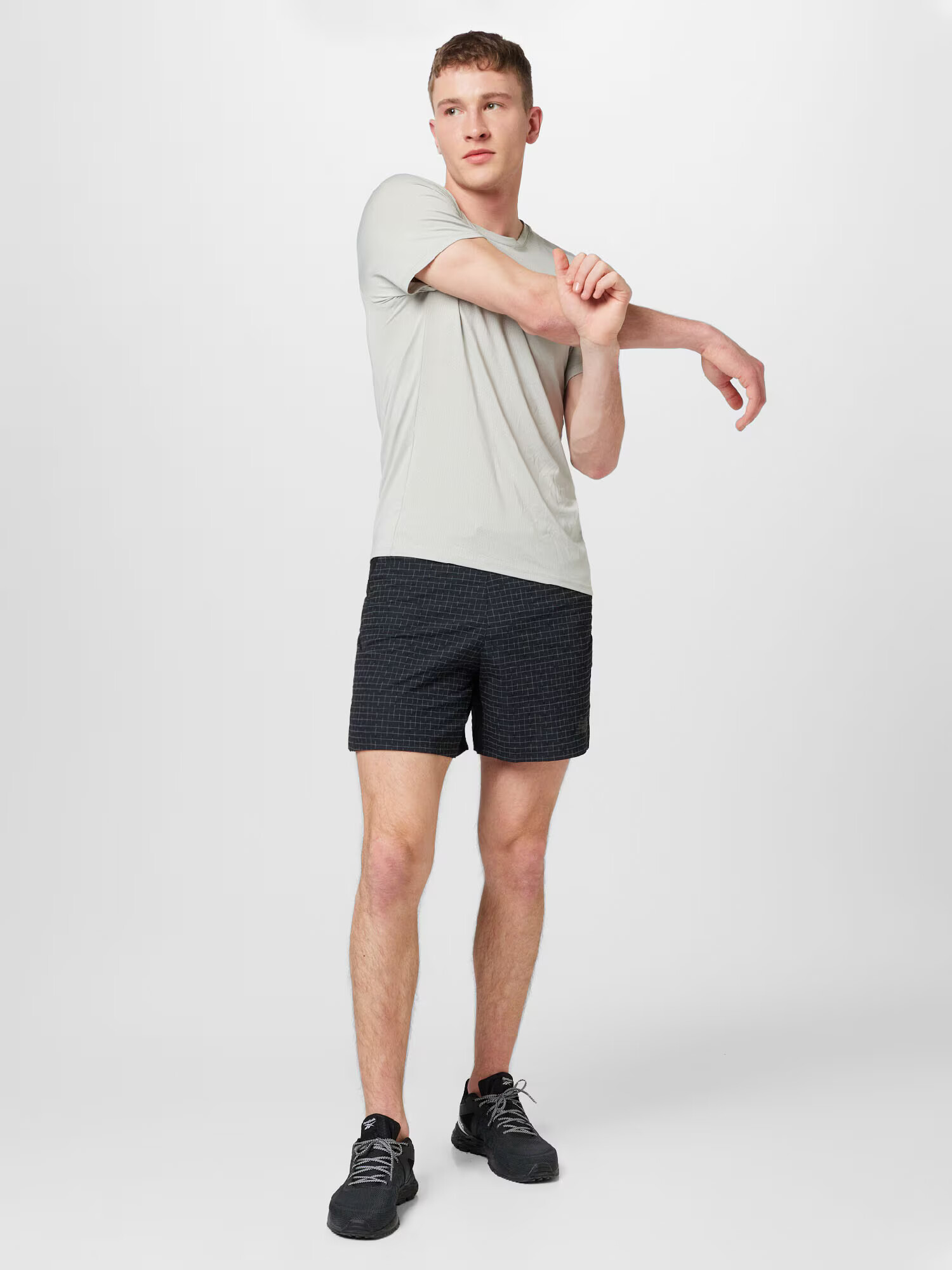 new balance Pantaloni sport 'Impact Run' gri / negru - Pled.ro