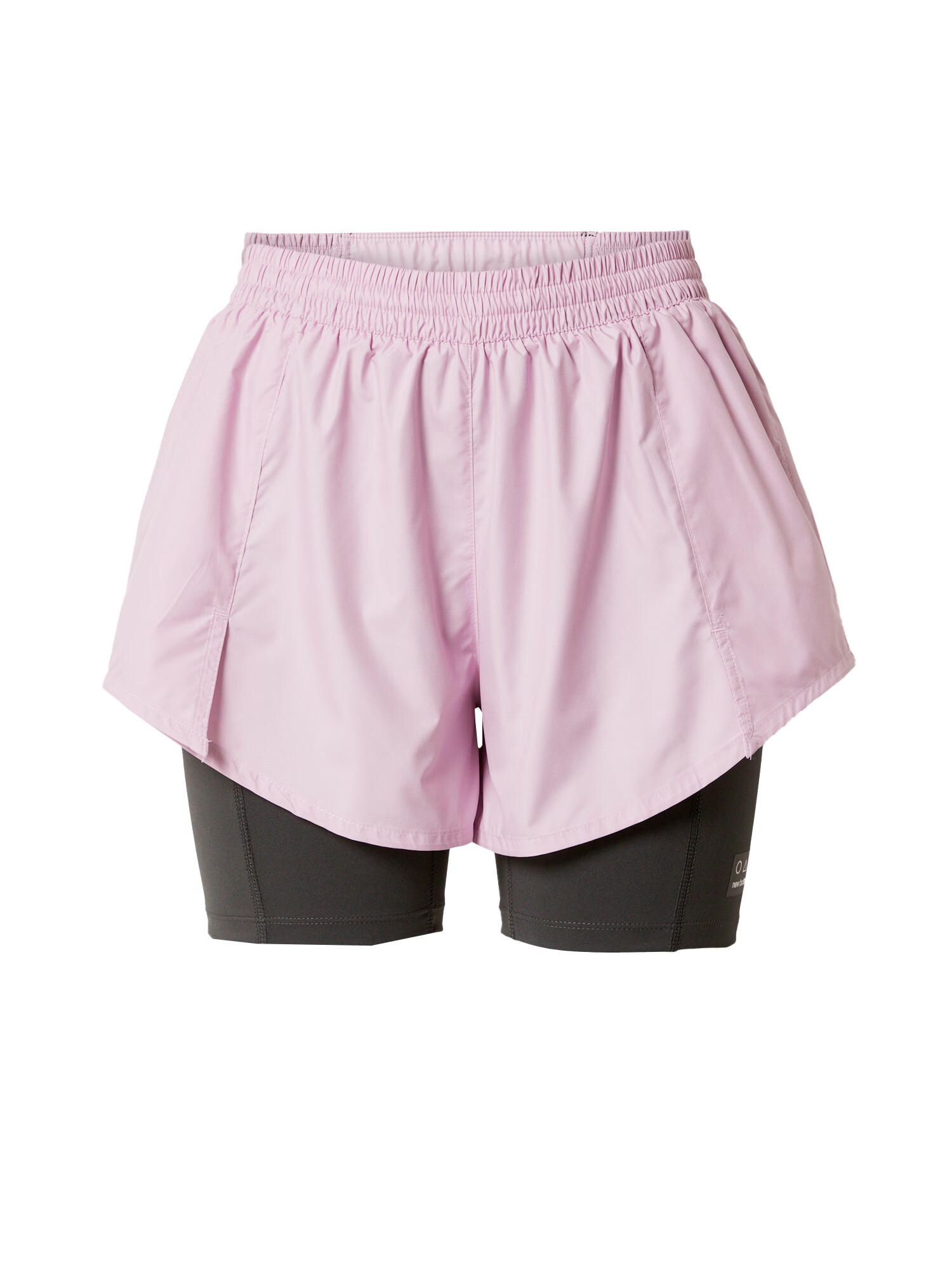 new balance Pantaloni sport mov pastel / negru - Pled.ro