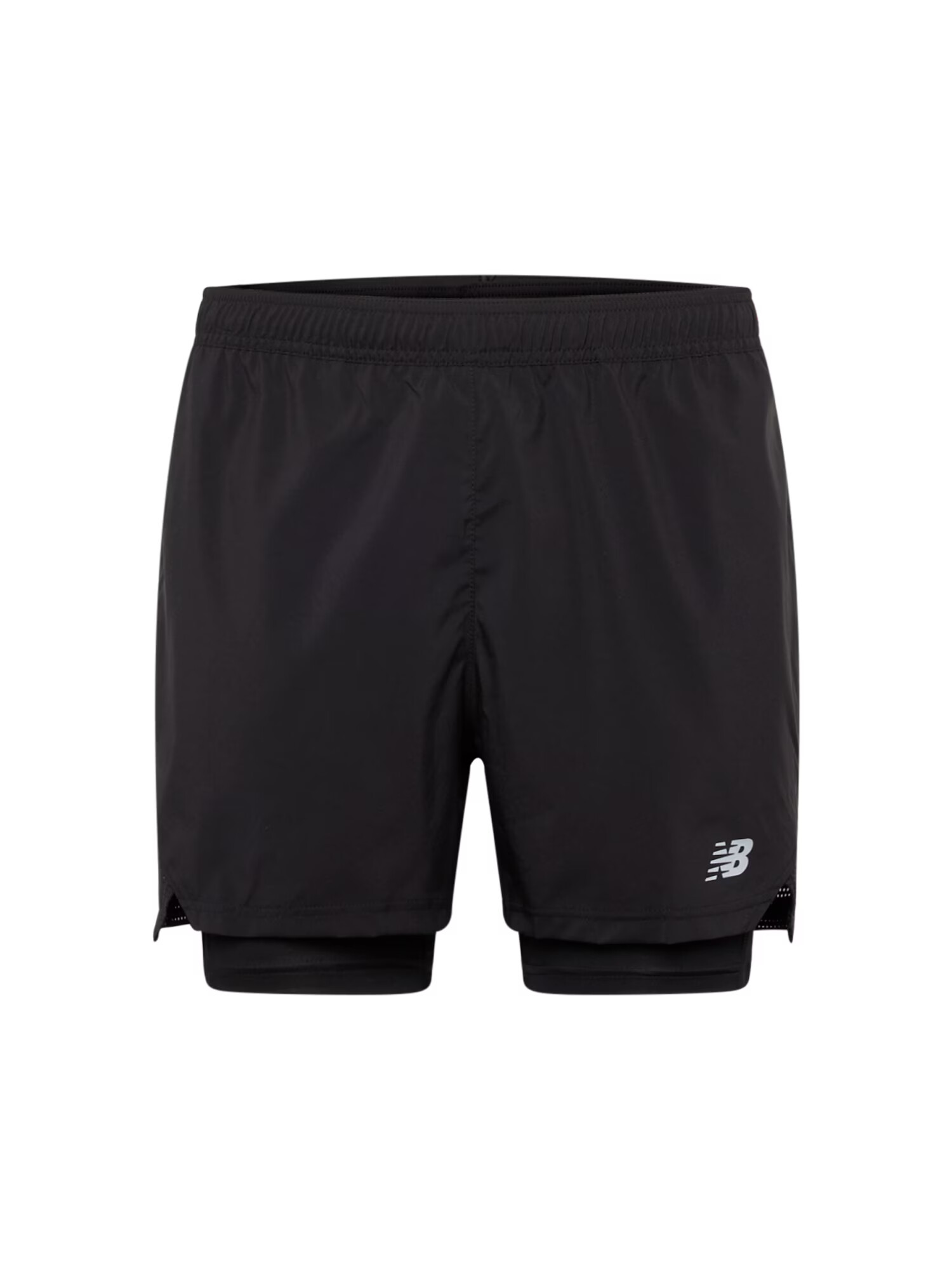 new balance Pantaloni sport negru / alb - Pled.ro