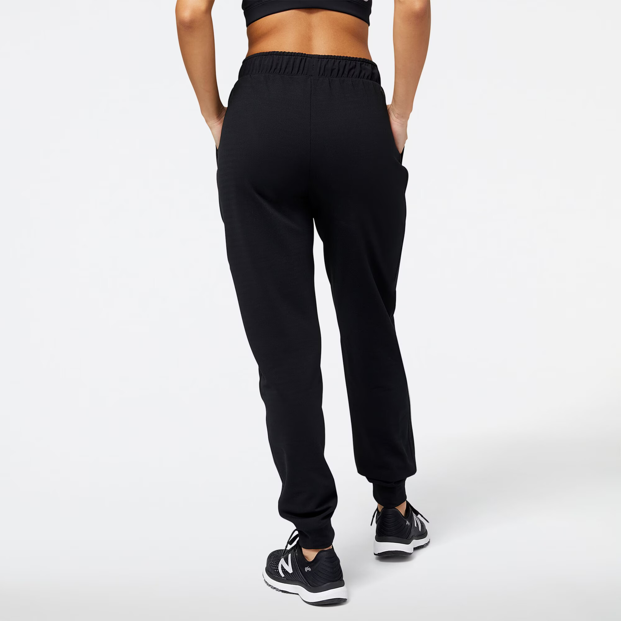 new balance Pantaloni sport negru - Pled.ro