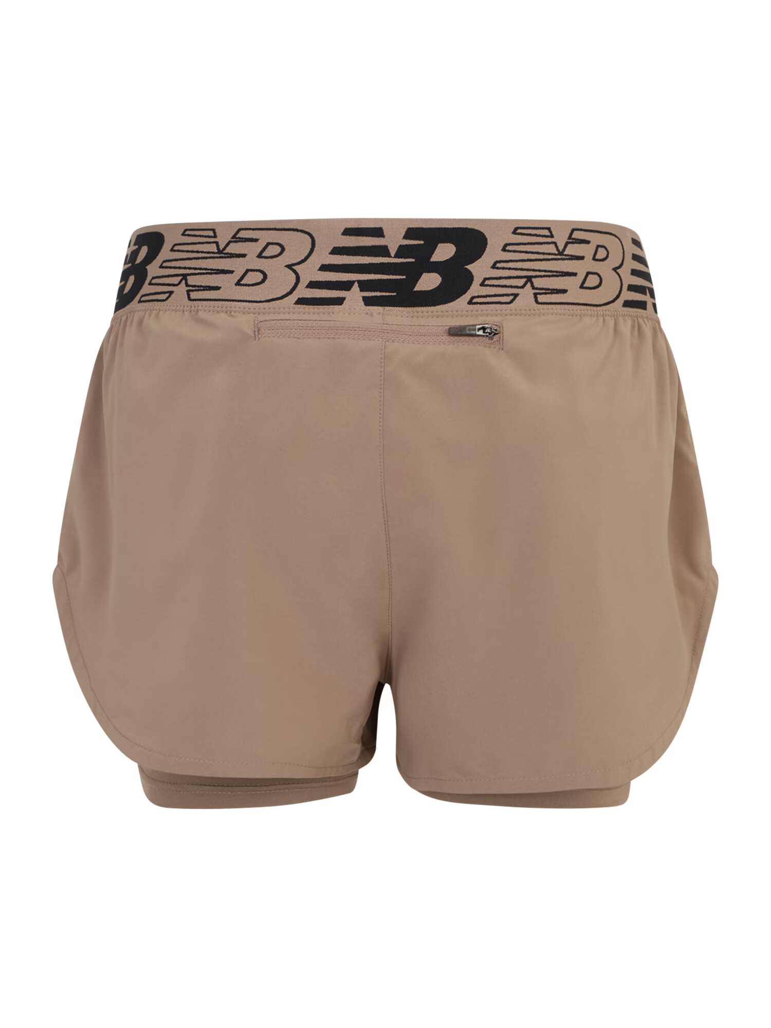 new balance Pantaloni sport 'Relentless' maro / negru - Pled.ro