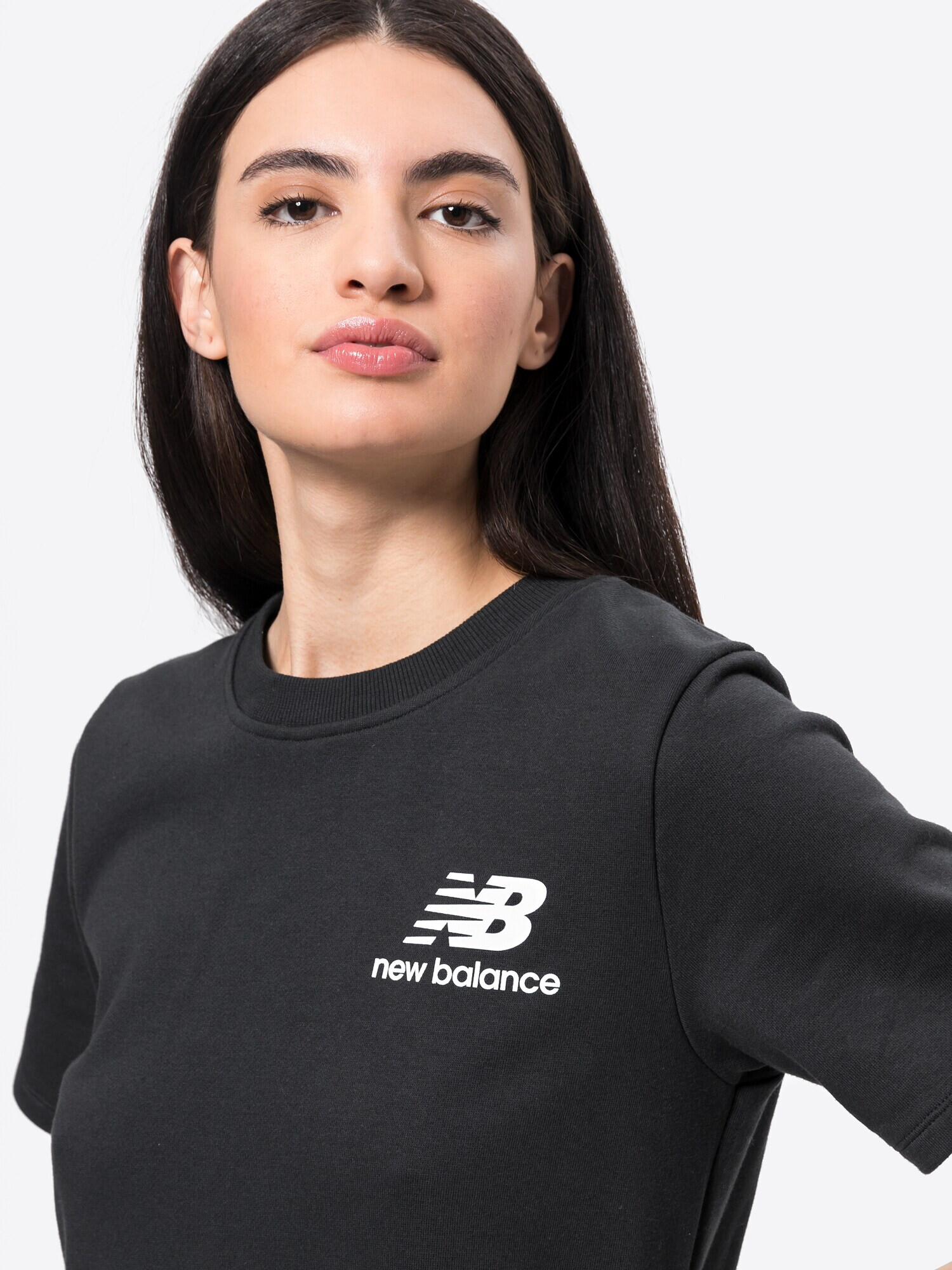 new balance Rochie 'Essentials' negru / alb - Pled.ro