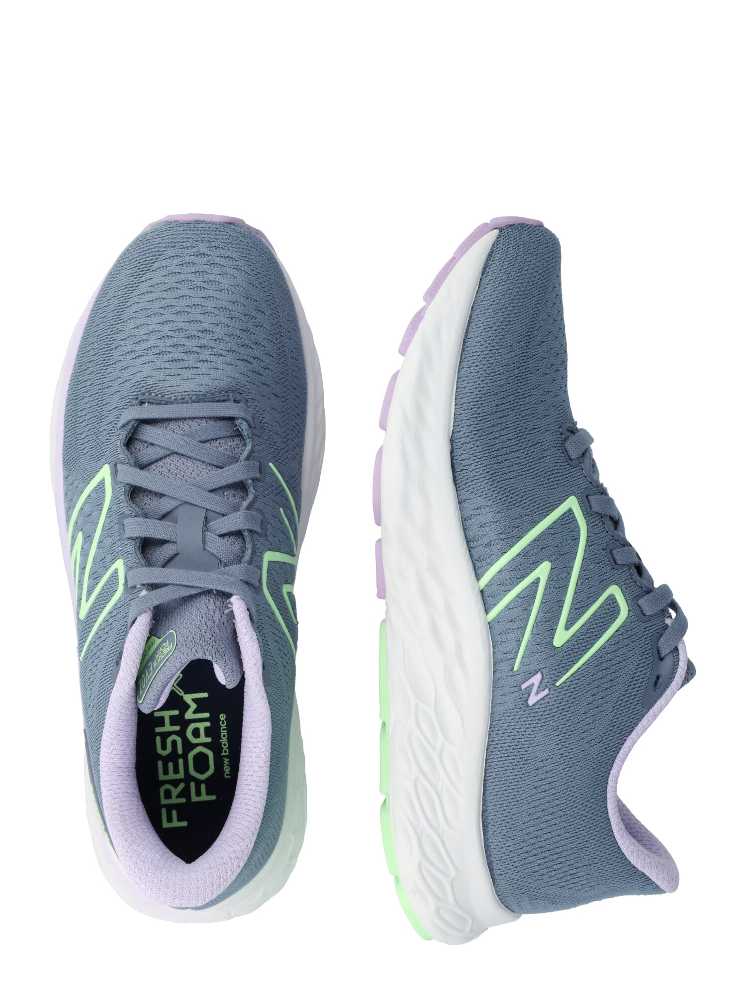 new balance Sneaker de alergat 'X EVOZ v3' gri grafit / verde limetă - Pled.ro