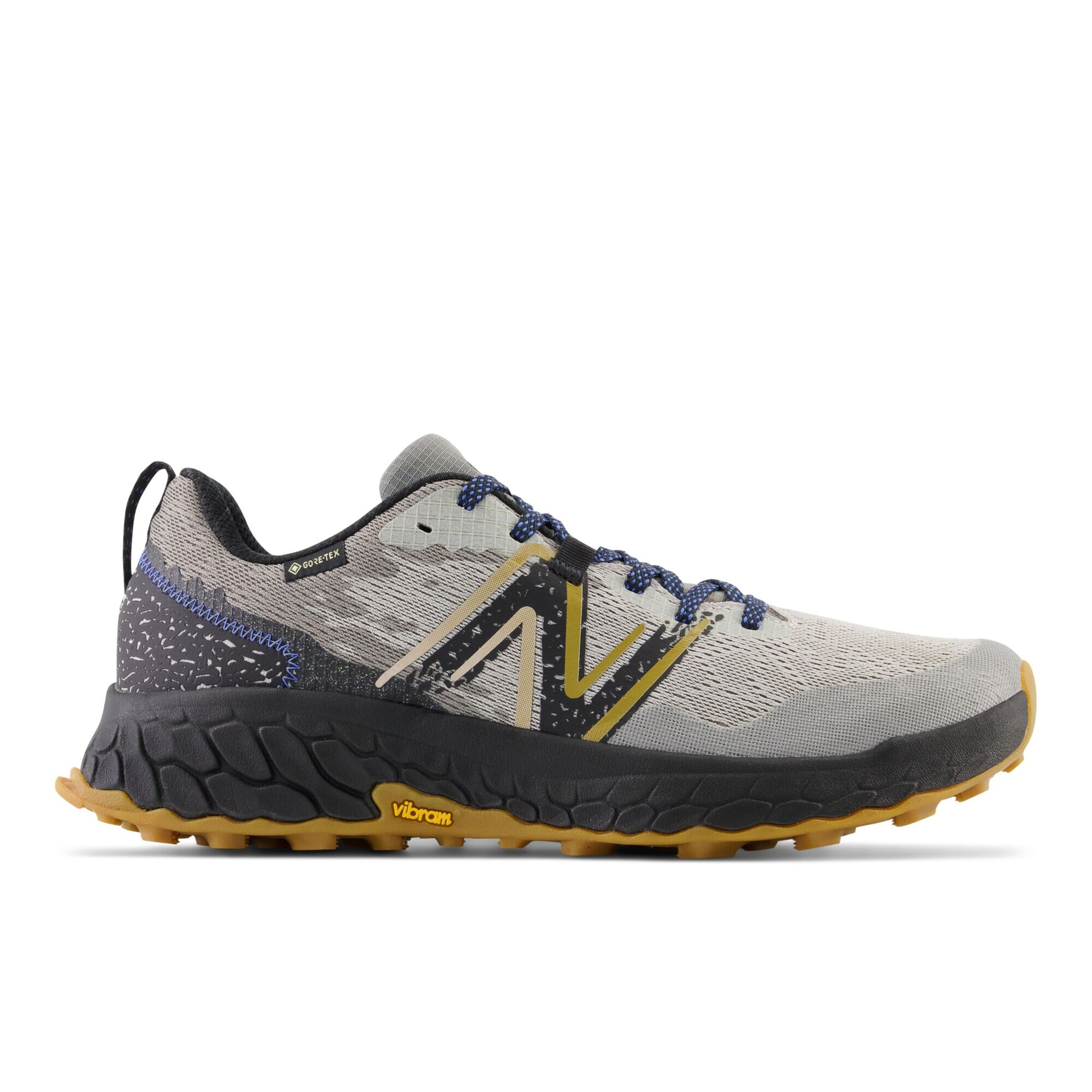 new balance Sneaker de alergat 'Hierro v7' albastru / galben / gri amestecat / negru - Pled.ro