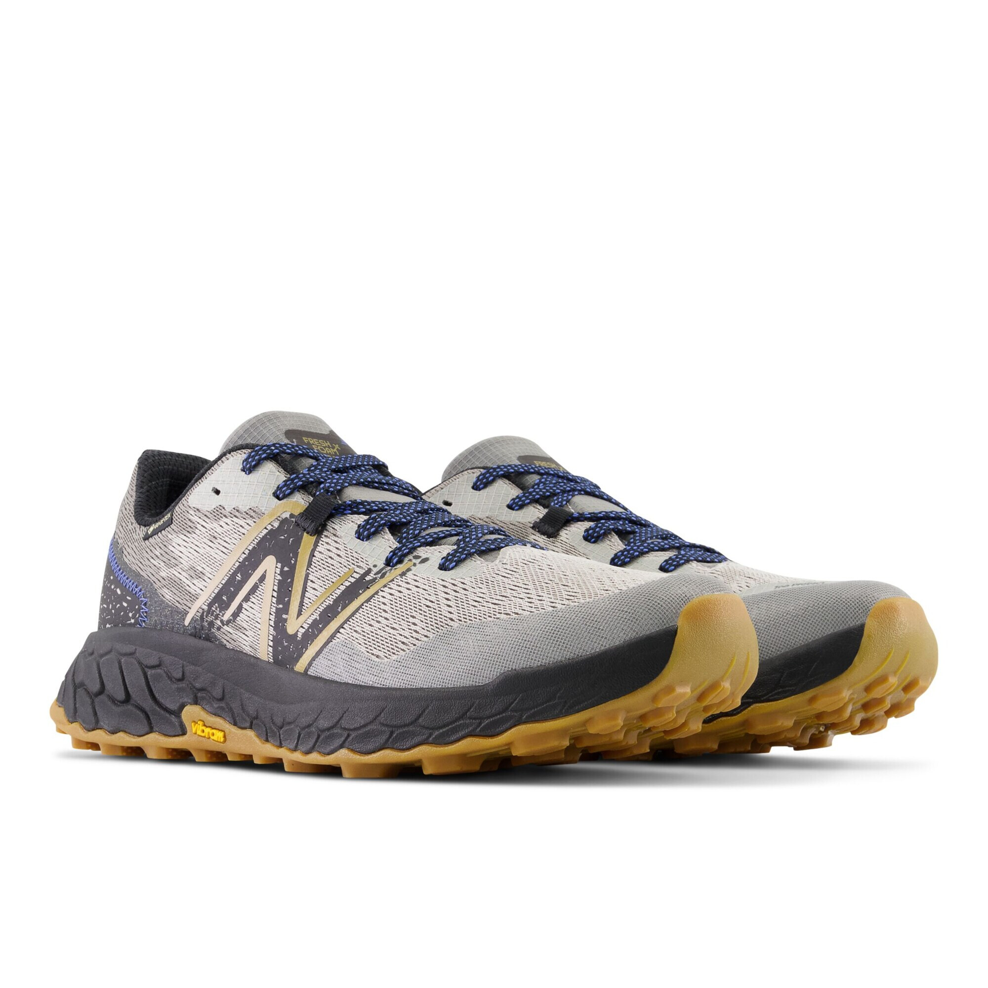 new balance Sneaker de alergat 'Hierro v7' albastru / galben / gri amestecat / negru - Pled.ro