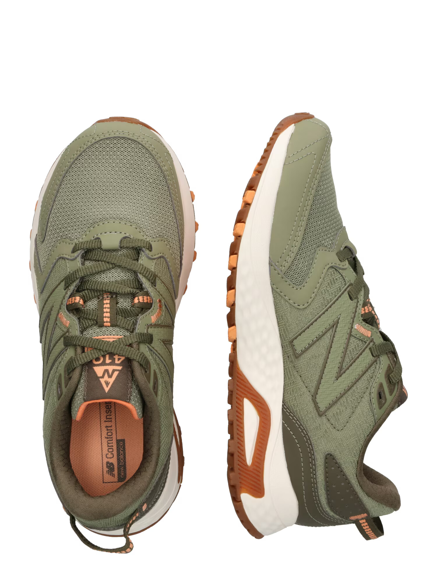 new balance Sneaker de alergat '410' verde / kaki / portocaliu piersică - Pled.ro