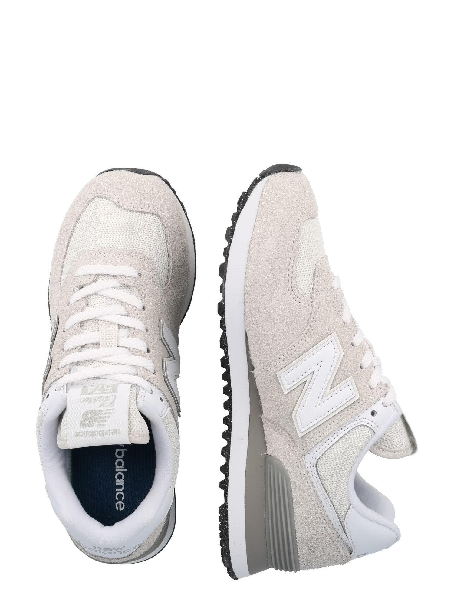 new balance Sneaker low alb / alb murdar - Pled.ro