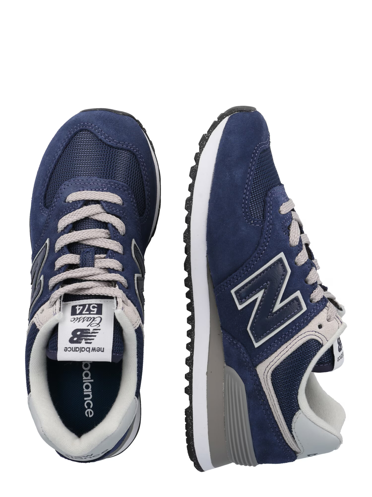 new balance Sneaker low '574' bleumarin / alb - Pled.ro