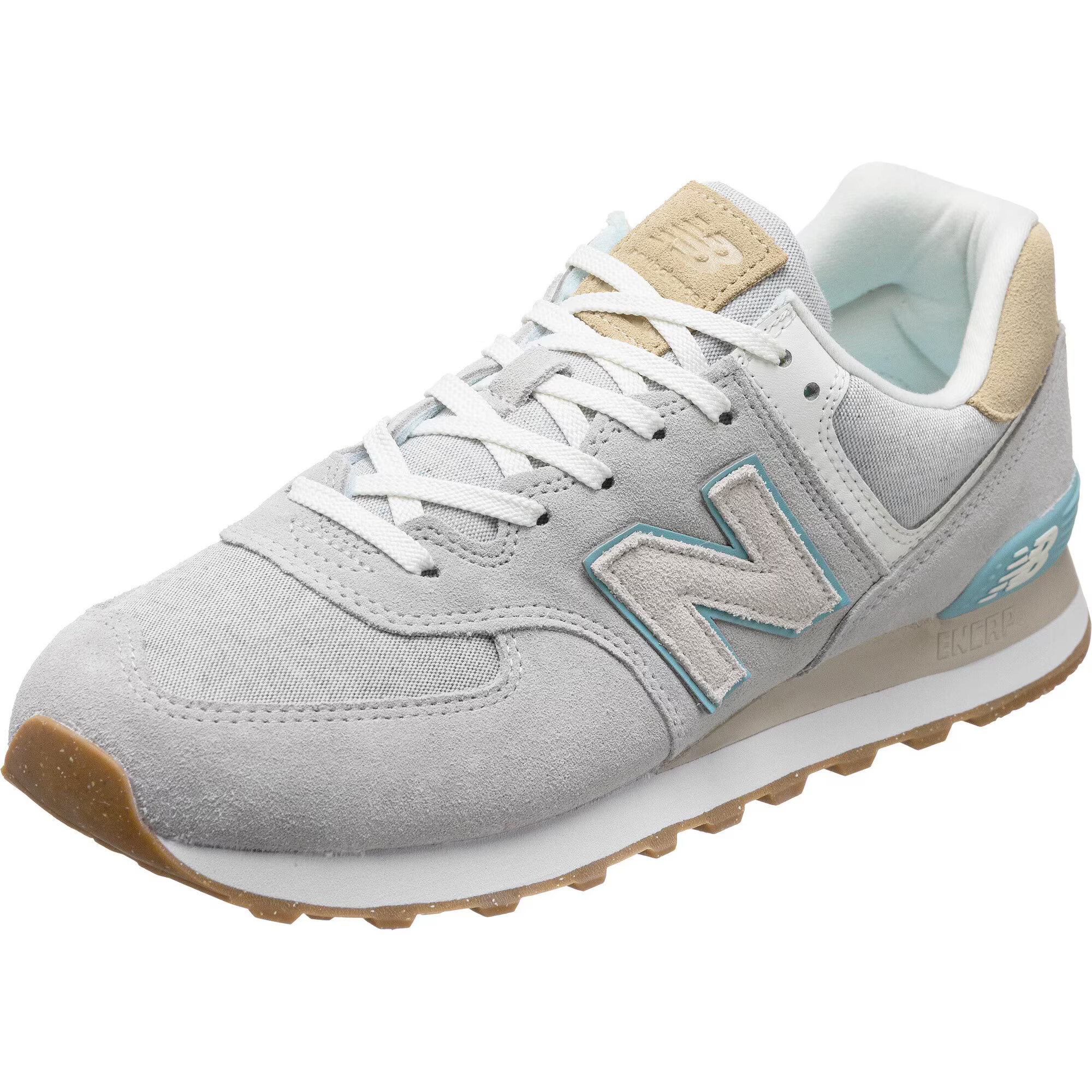 new balance Sneaker low '574' crem / albastru deschis / gri deschis / alb - Pled.ro