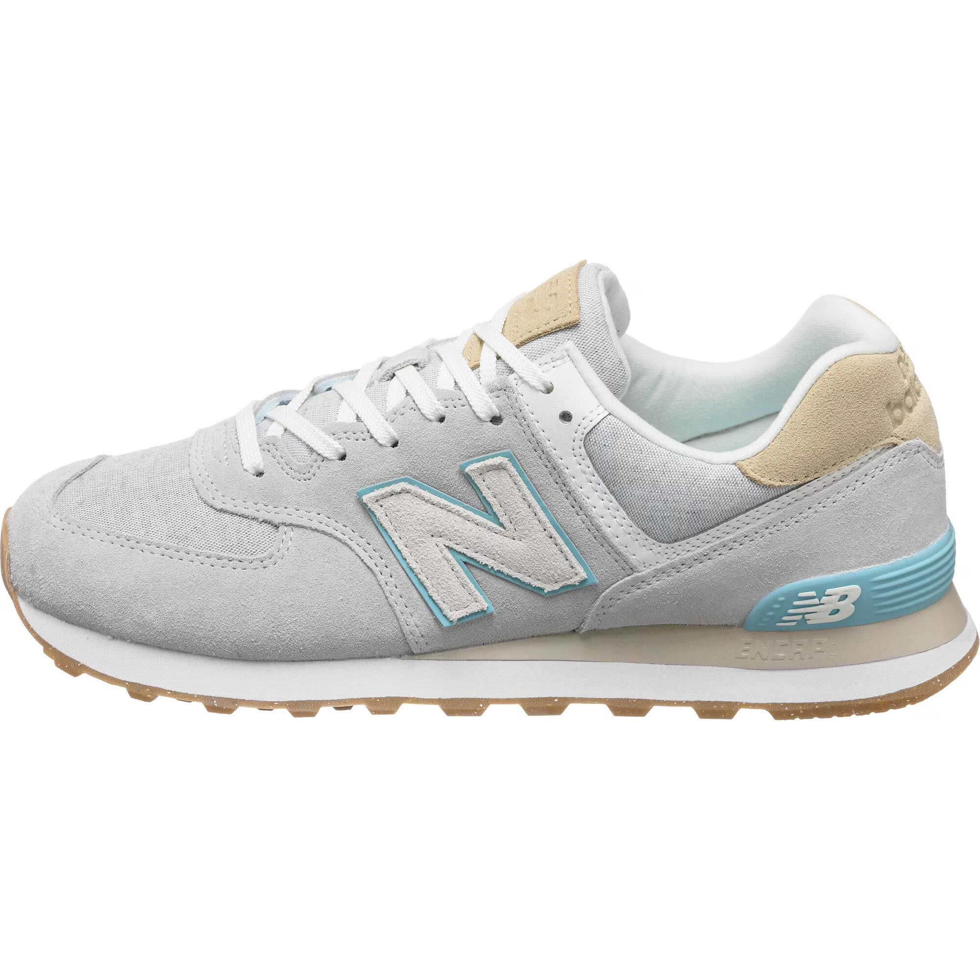 new balance Sneaker low '574' crem / albastru deschis / gri deschis / alb - Pled.ro