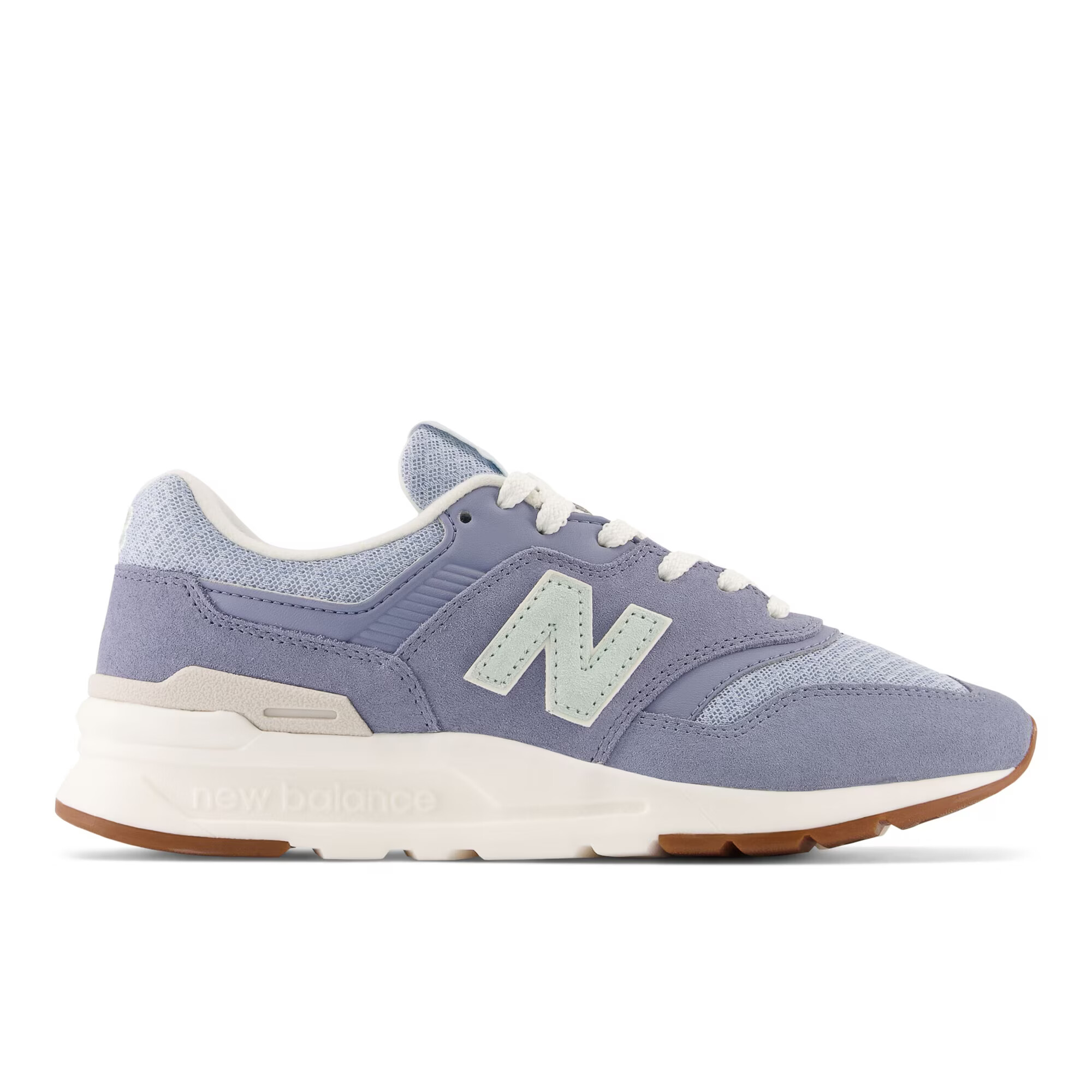 new balance Sneaker low '997' albastru fumuriu / albastru porumbel / verde mentă - Pled.ro