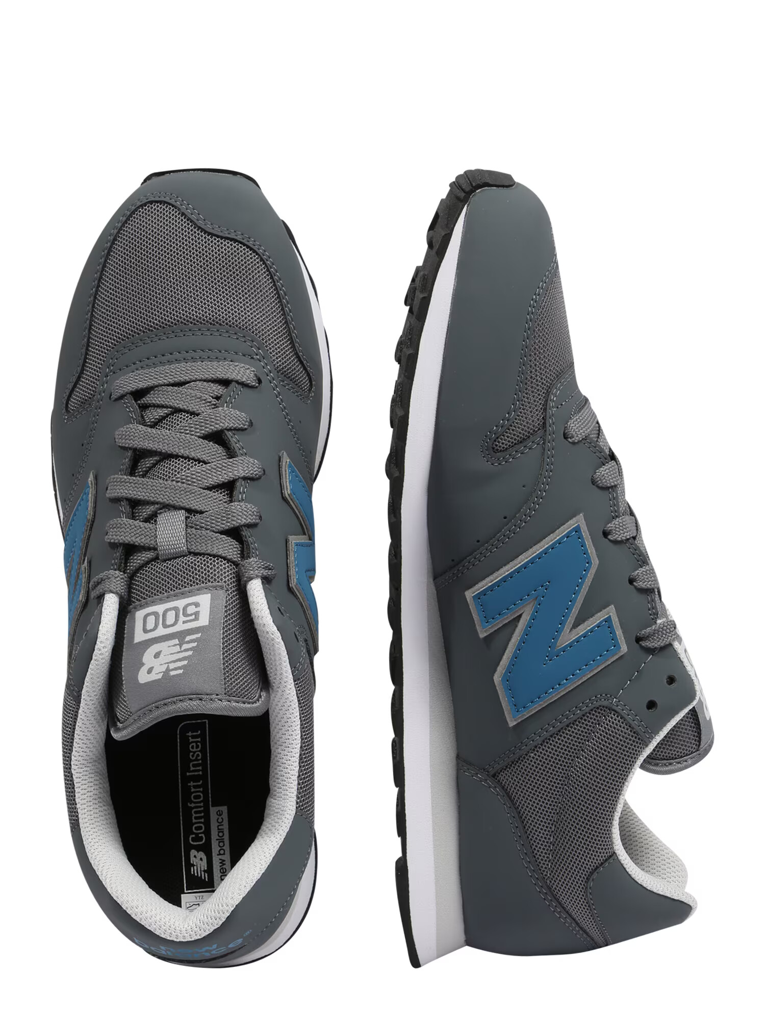 new balance Sneaker low albastru / gri metalic / gri închis - Pled.ro