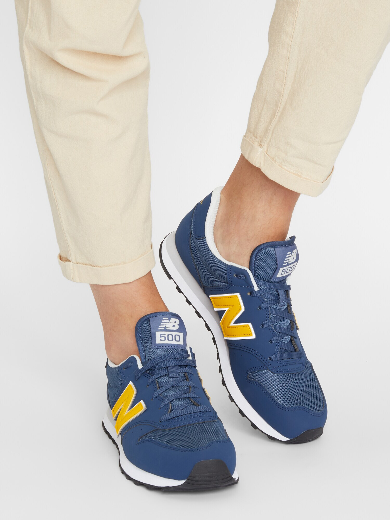 new balance Sneaker low albastru închis / galben - Pled.ro