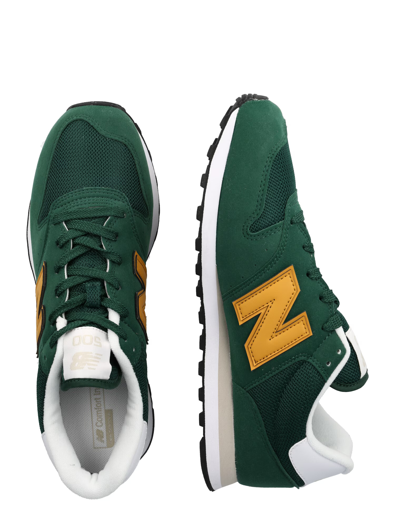 new balance Sneaker low bej / galben curry / verde smarald / alb - Pled.ro