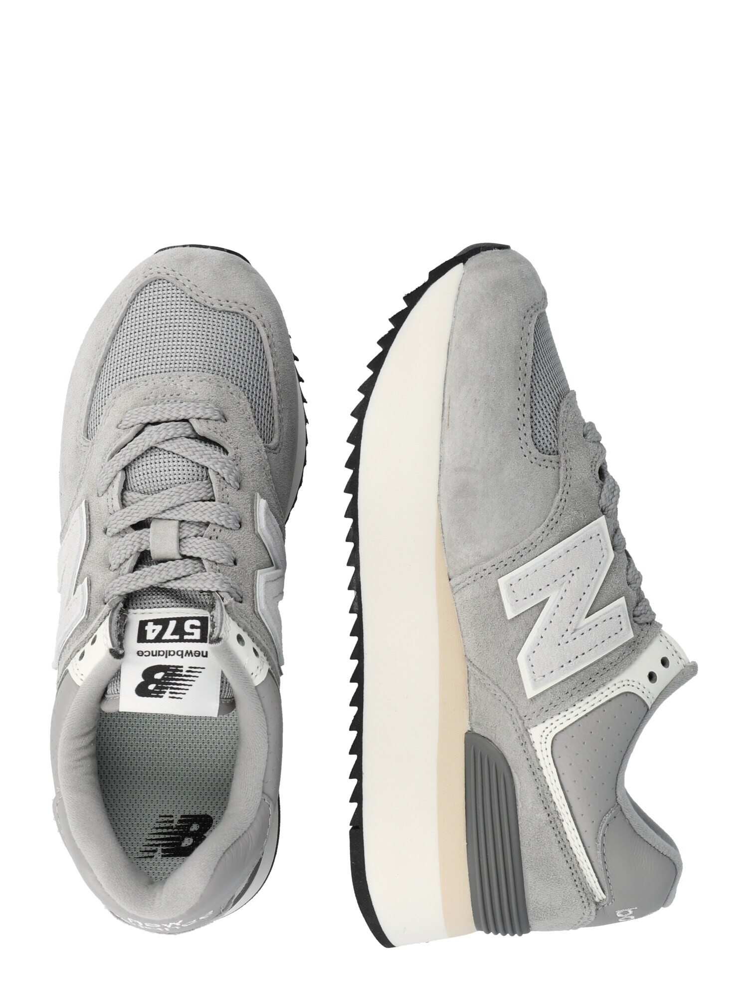 new balance Sneaker low '574' bej / gri / negru / alb - Pled.ro