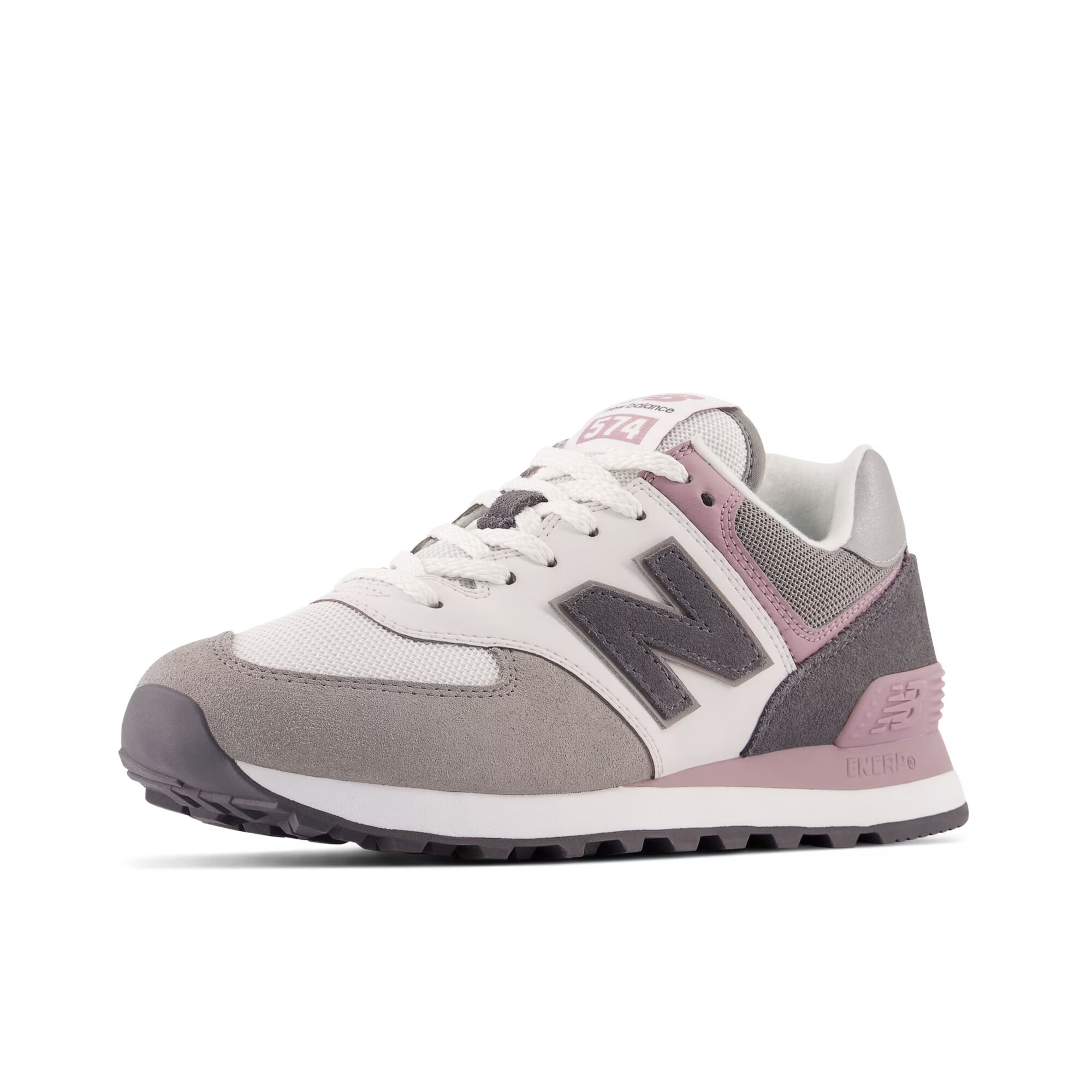 new balance Sneaker low '574' gri / lila / mauve / alb - Pled.ro