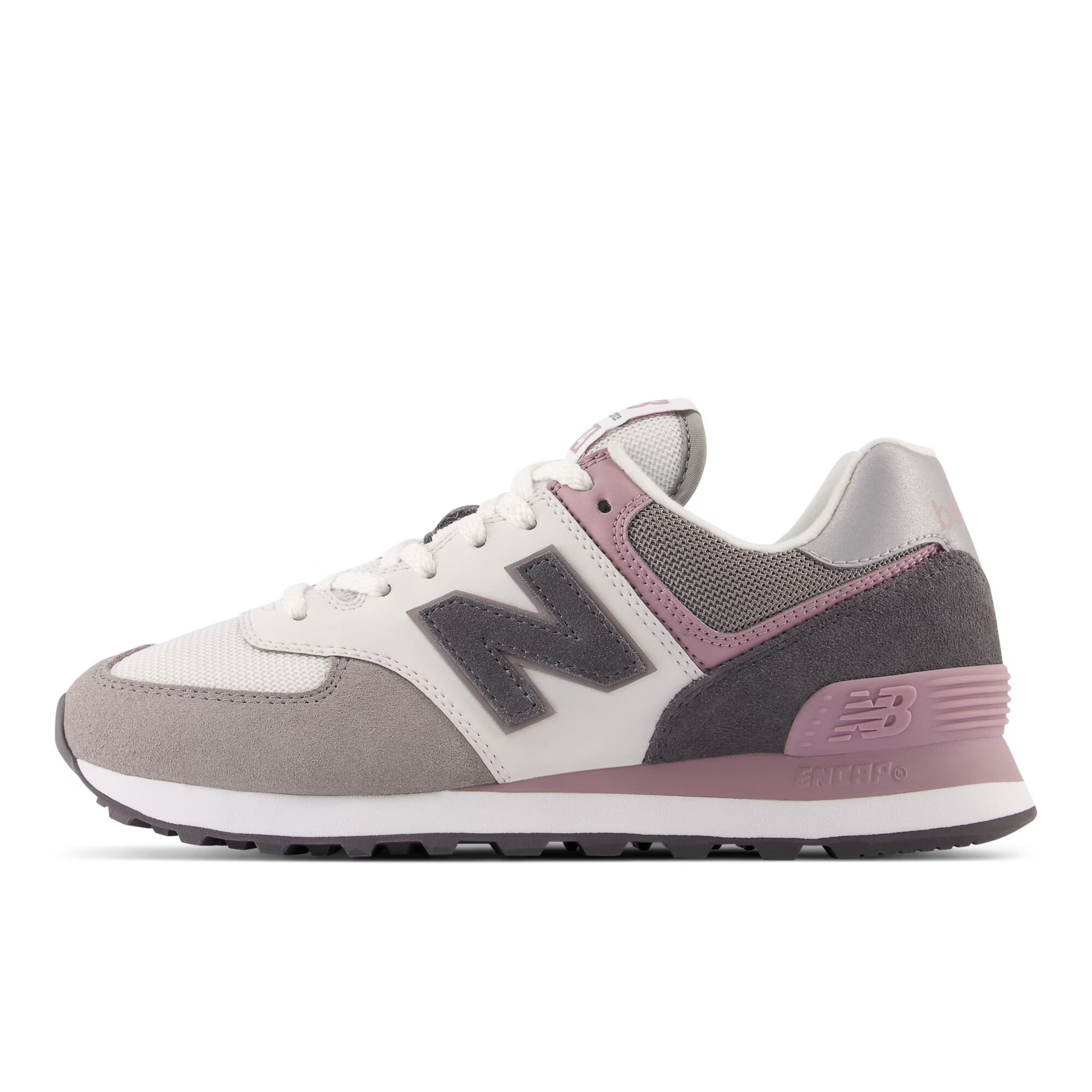 new balance Sneaker low '574' gri / lila / mauve / alb - Pled.ro