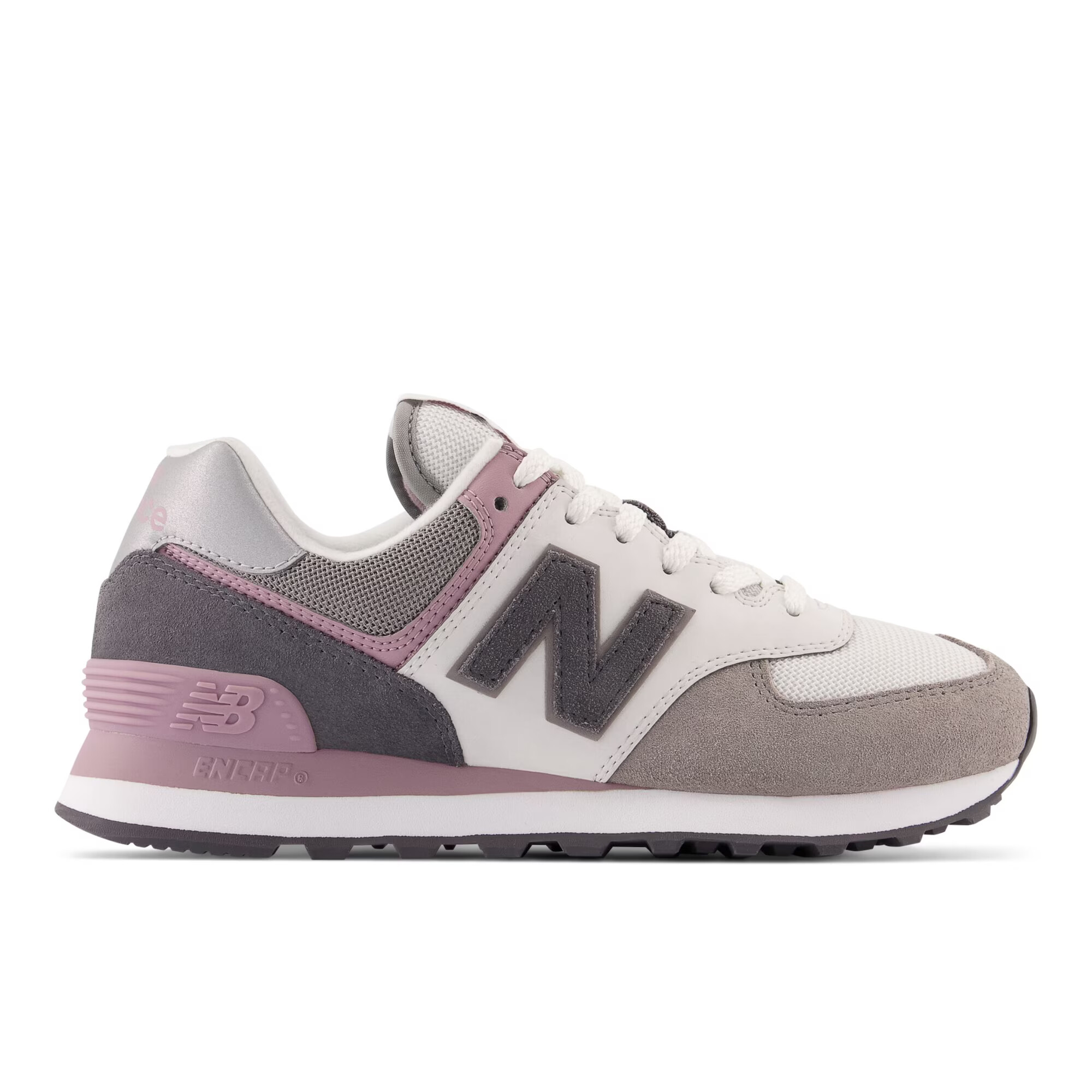 new balance Sneaker low '574' gri / lila / mauve / alb - Pled.ro