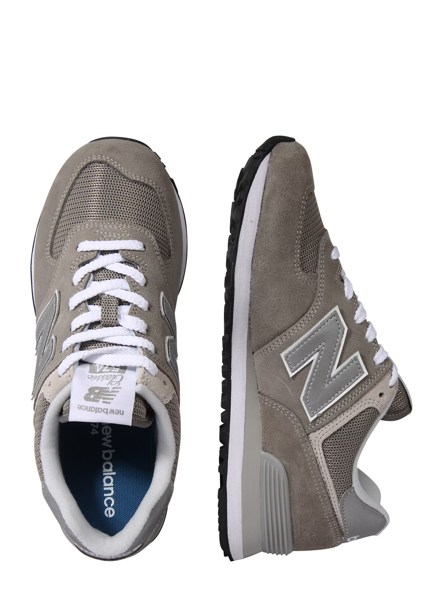 new balance Sneaker low gri taupe / gri deschis / argintiu / alb - Pled.ro