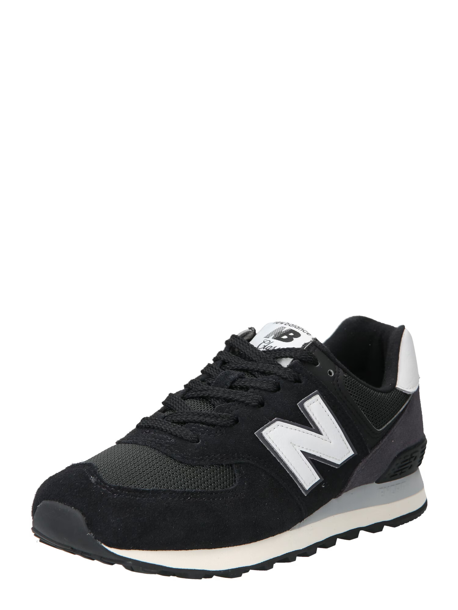 new balance Sneaker low '574' negru / alb - Pled.ro