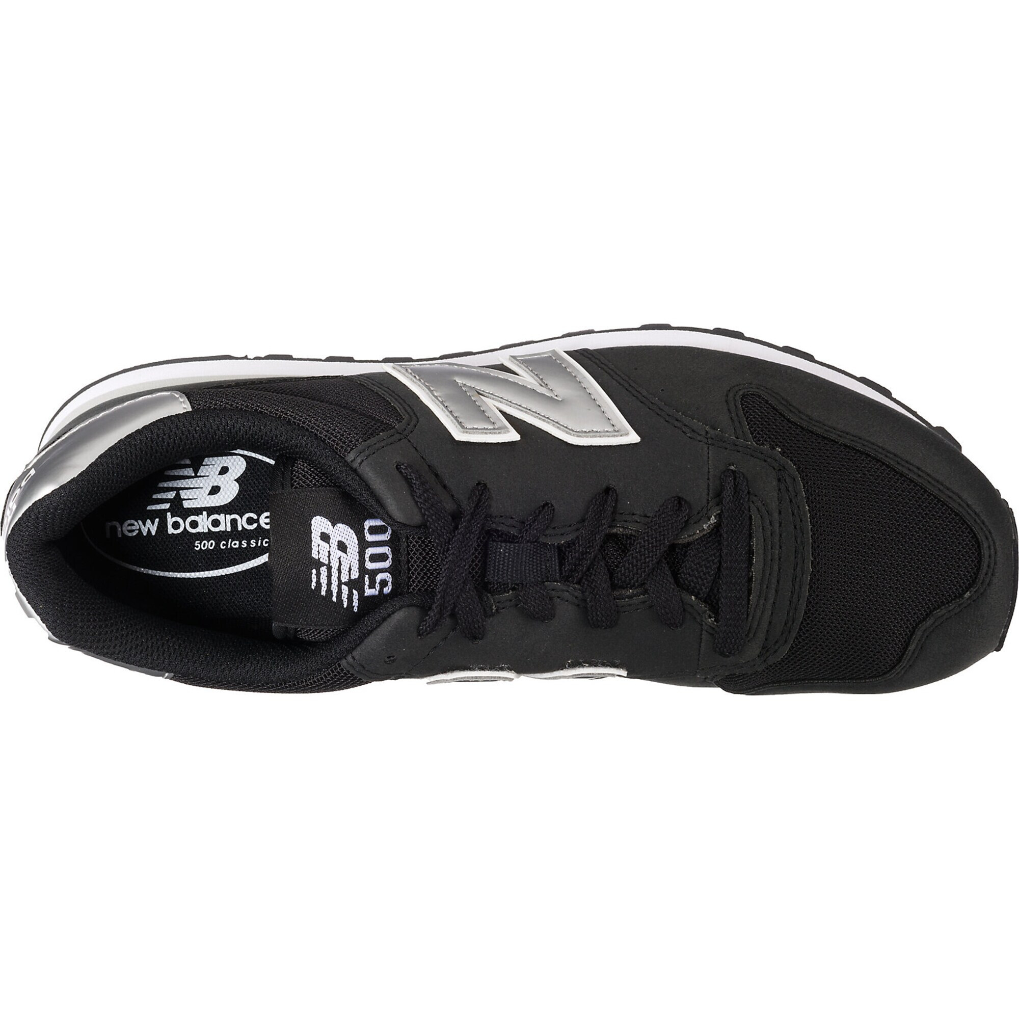 new balance Sneaker low negru / argintiu / alb - Pled.ro