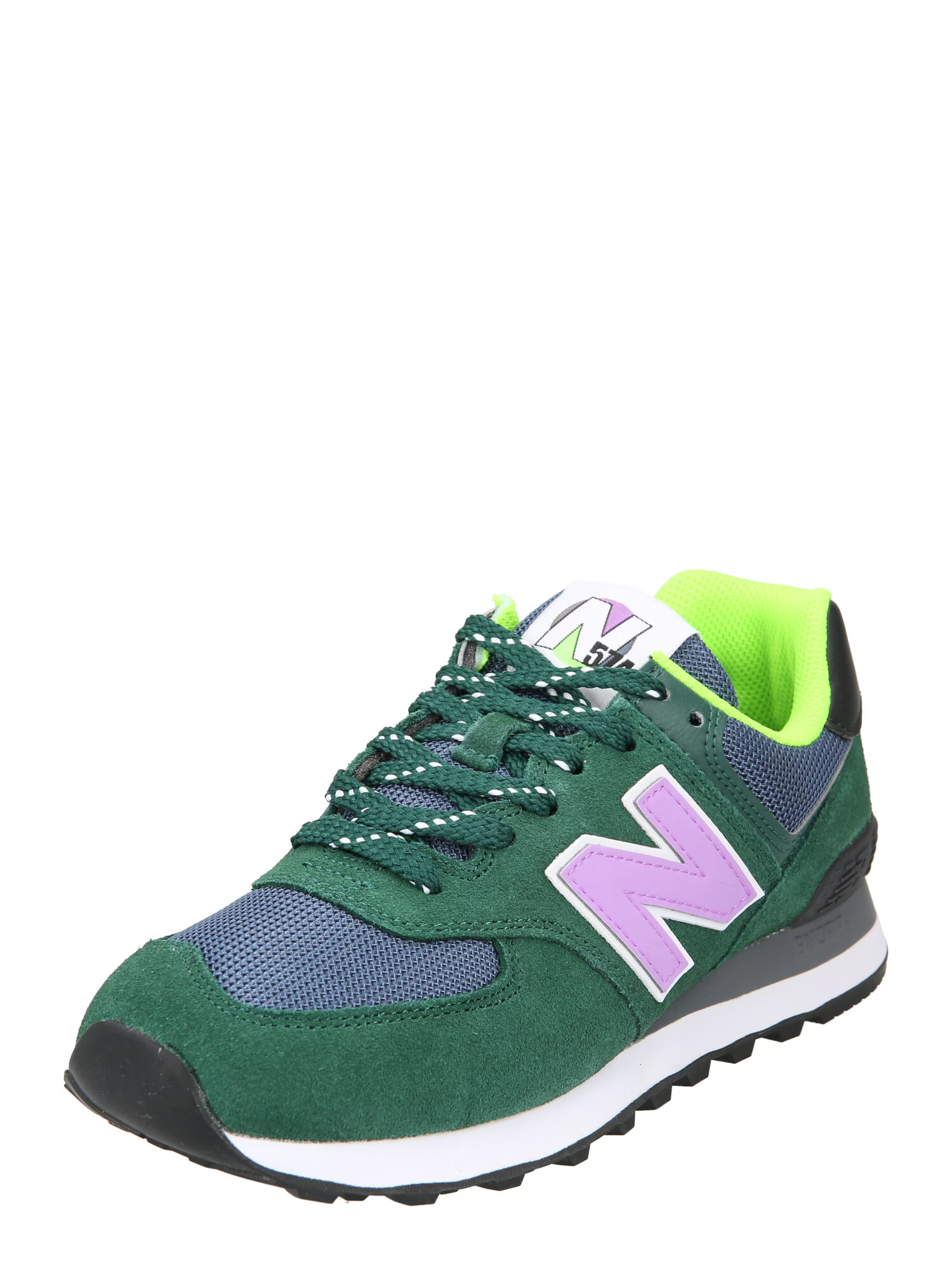 new balance Sneaker low '574' verde / mov orhidee / negru - Pled.ro