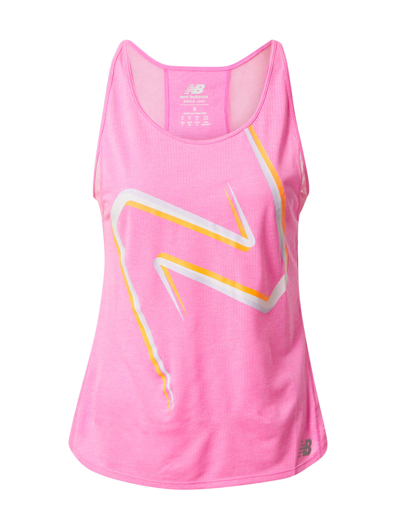 new balance Sport top portocaliu / roz deschis / alb - Pled.ro