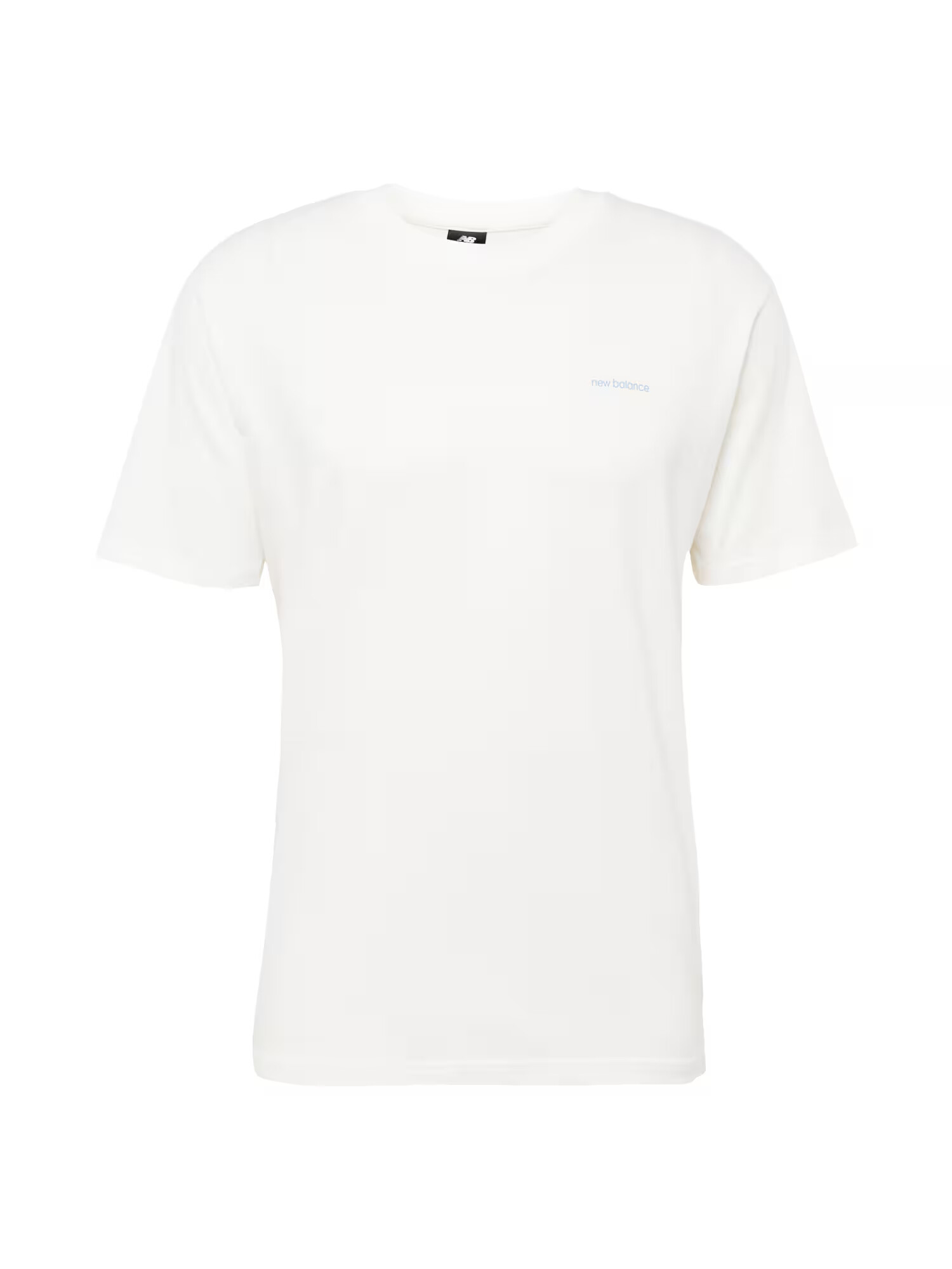 new balance Tricou albastru deschis / alb - Pled.ro