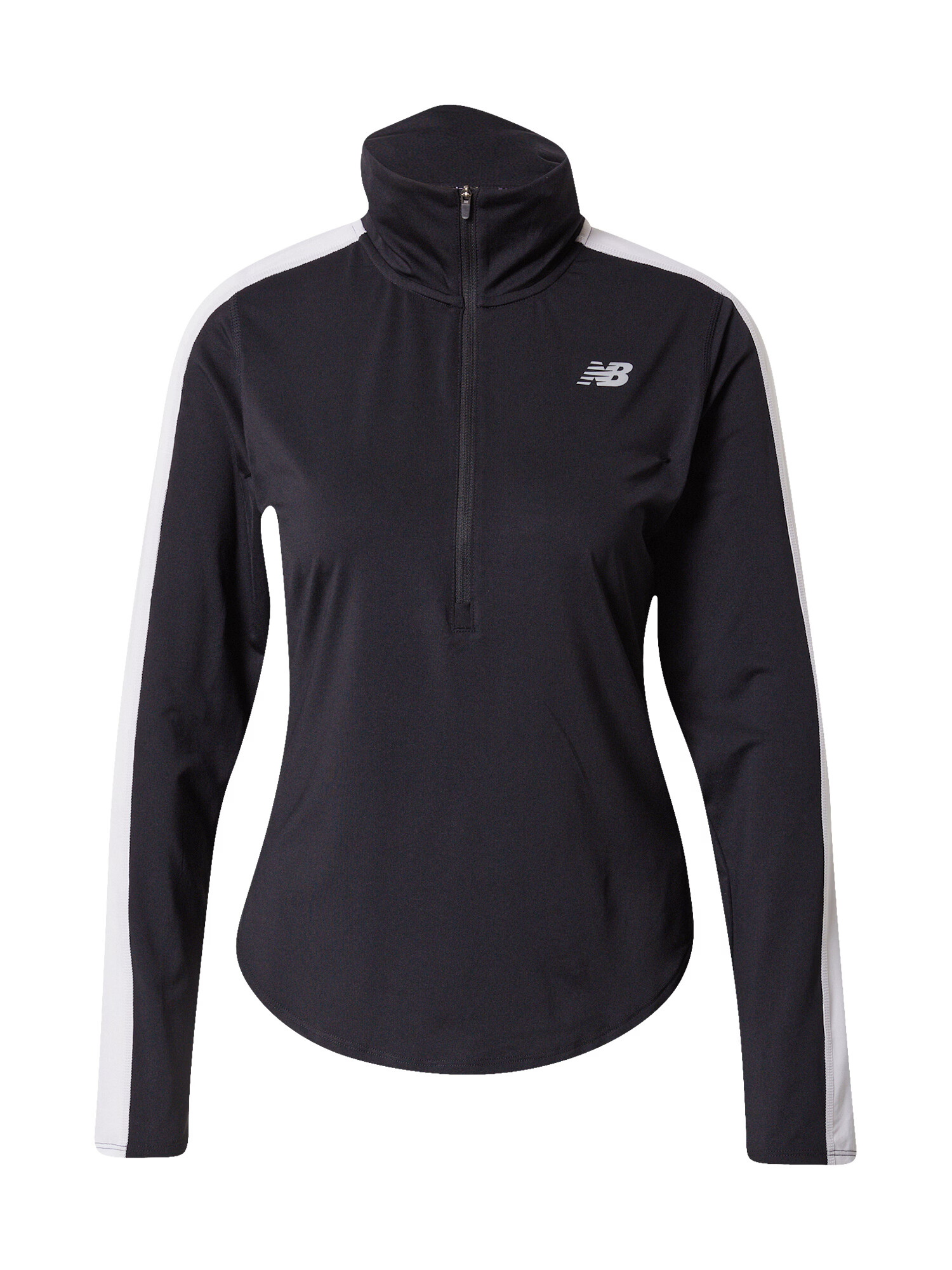 new balance Tricou funcțional 'Accelerate' negru / alb - Pled.ro