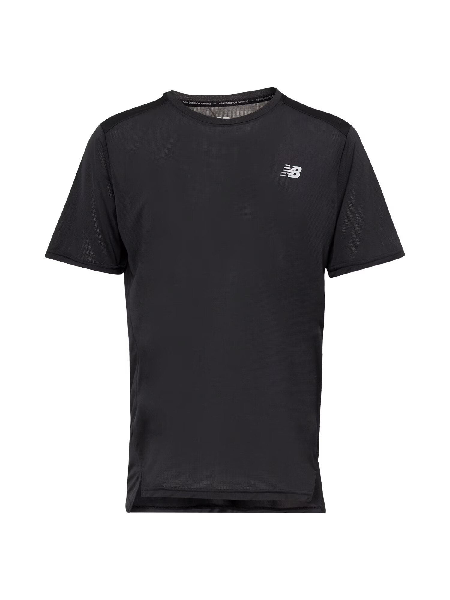 new balance Tricou funcțional 'Accelerate' negru / alb - Pled.ro