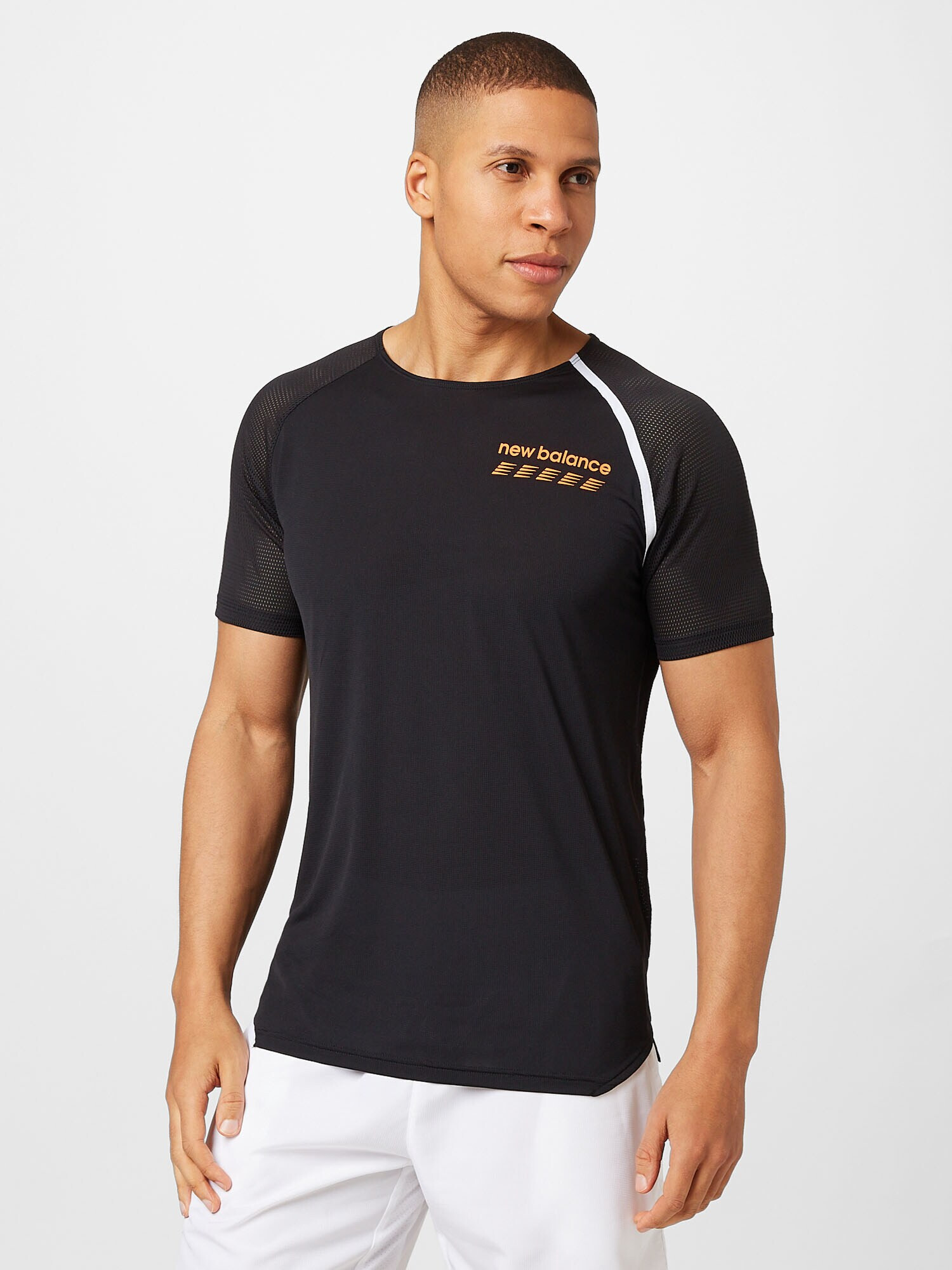 new balance Tricou funcțional 'Accelerate Pacer' portocaliu / negru / alb - Pled.ro