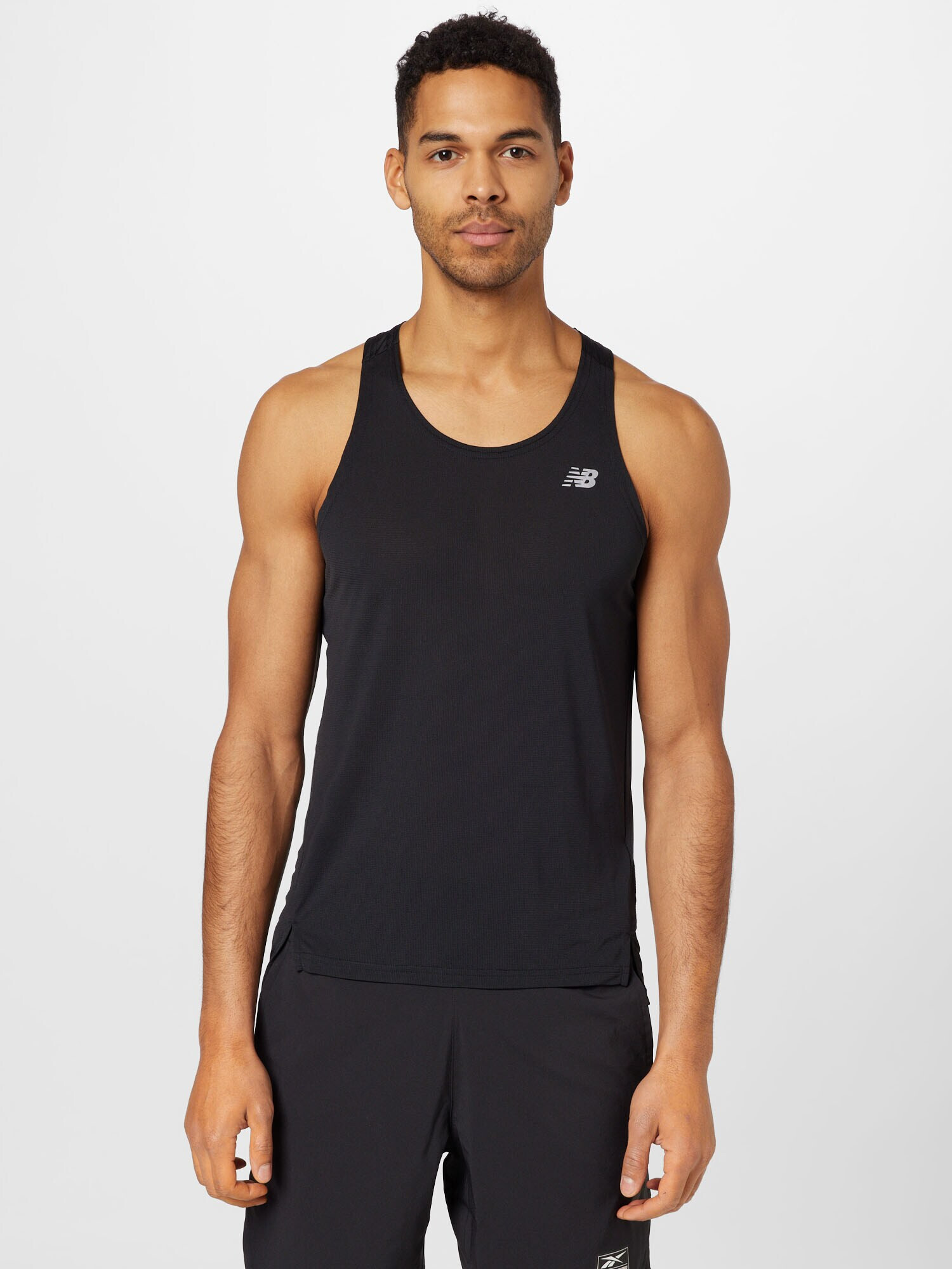 new balance Tricou funcțional 'Accelerate Singlet' negru - Pled.ro