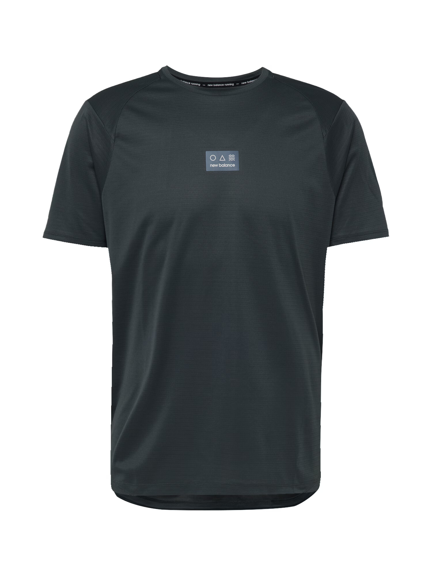 new balance Tricou funcțional gri închis / negru / alb - Pled.ro