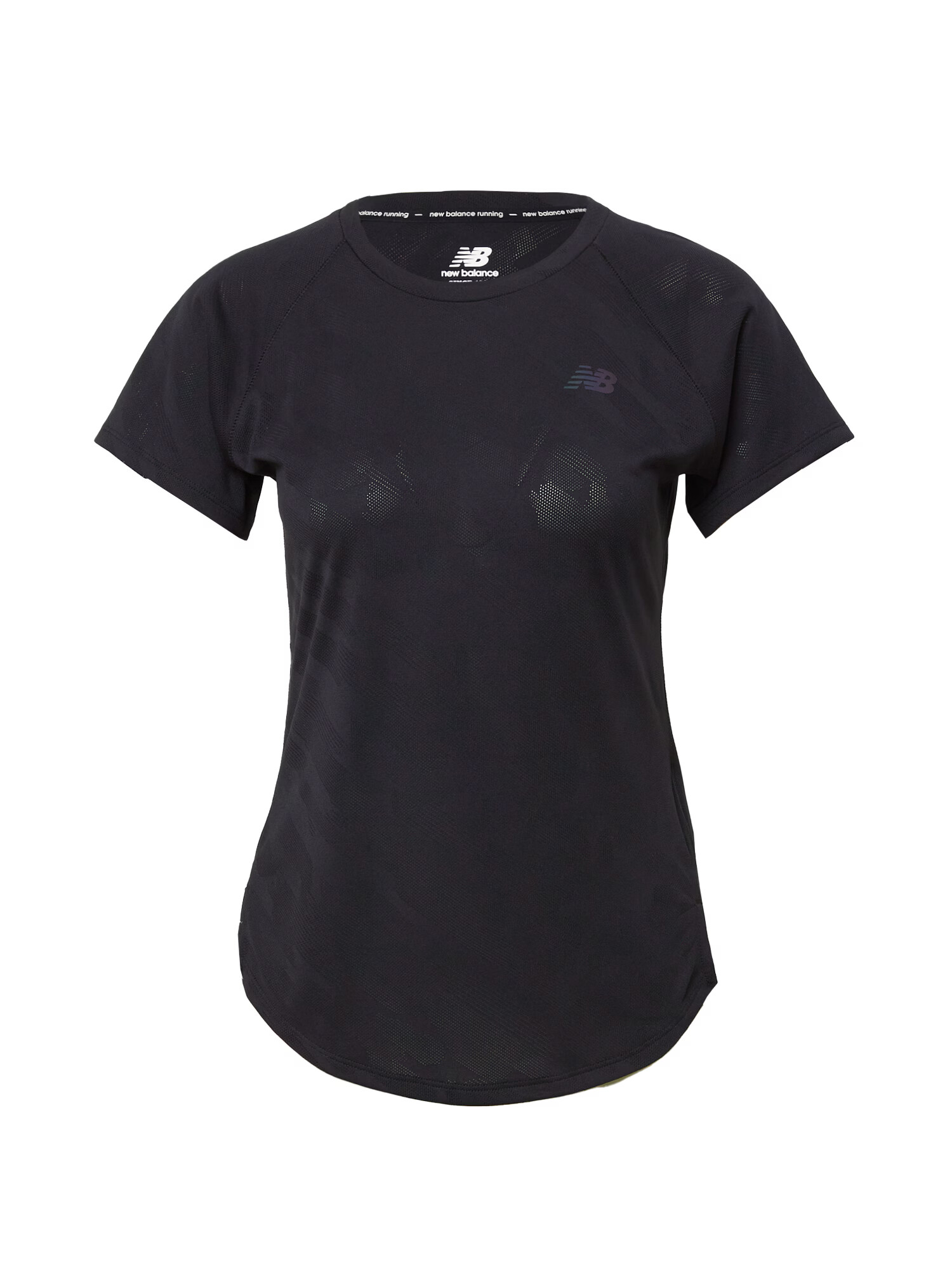 new balance Tricou funcțional gri metalic / negru - Pled.ro