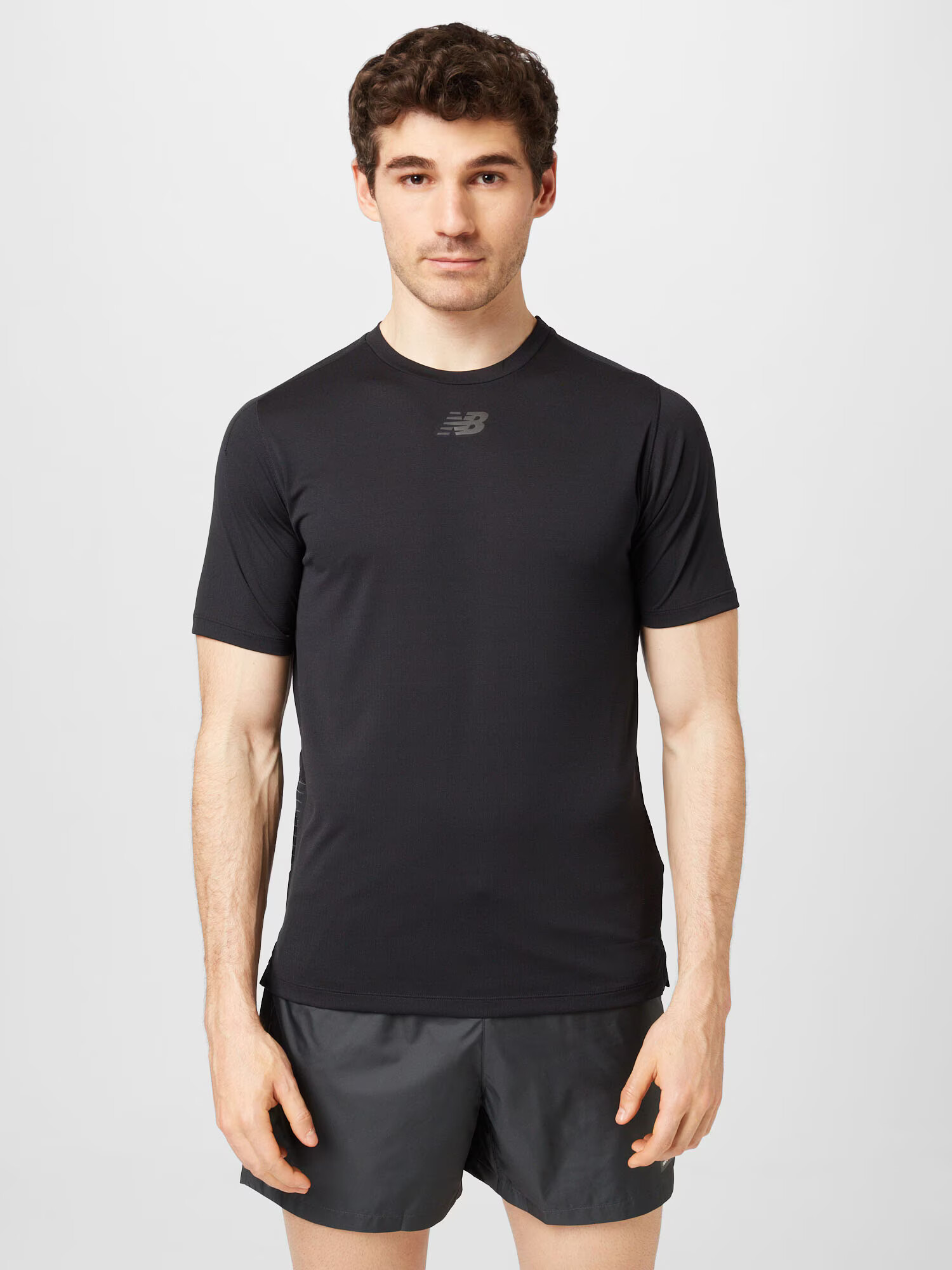 new balance Tricou funcțional negru - Pled.ro