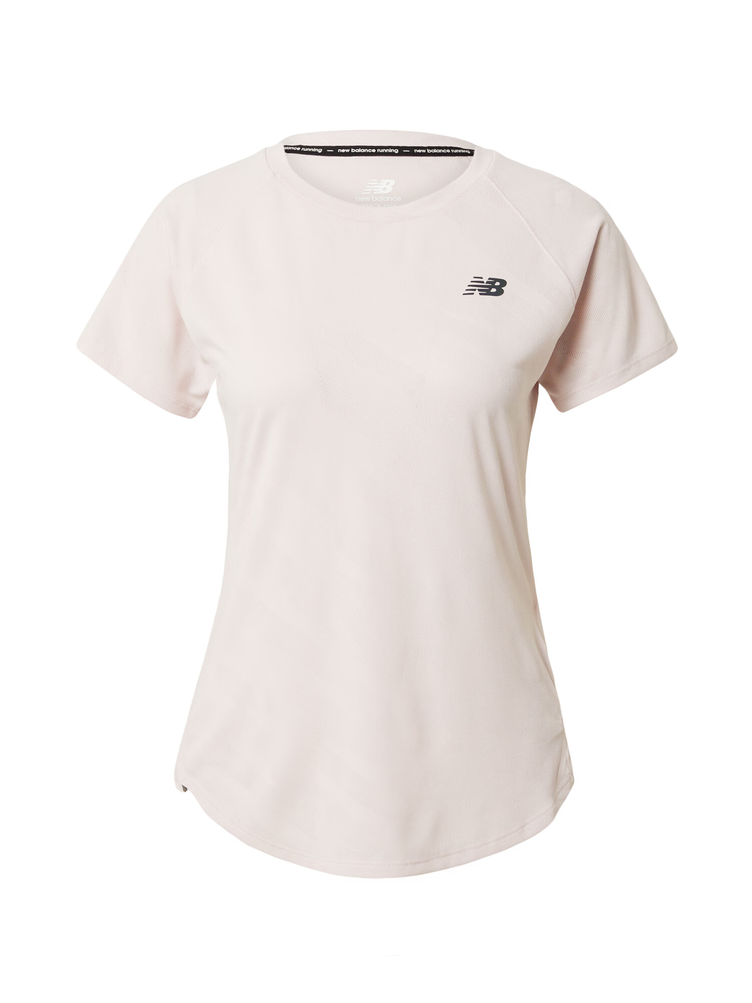 new balance Tricou funcțional rosé / negru - Pled.ro