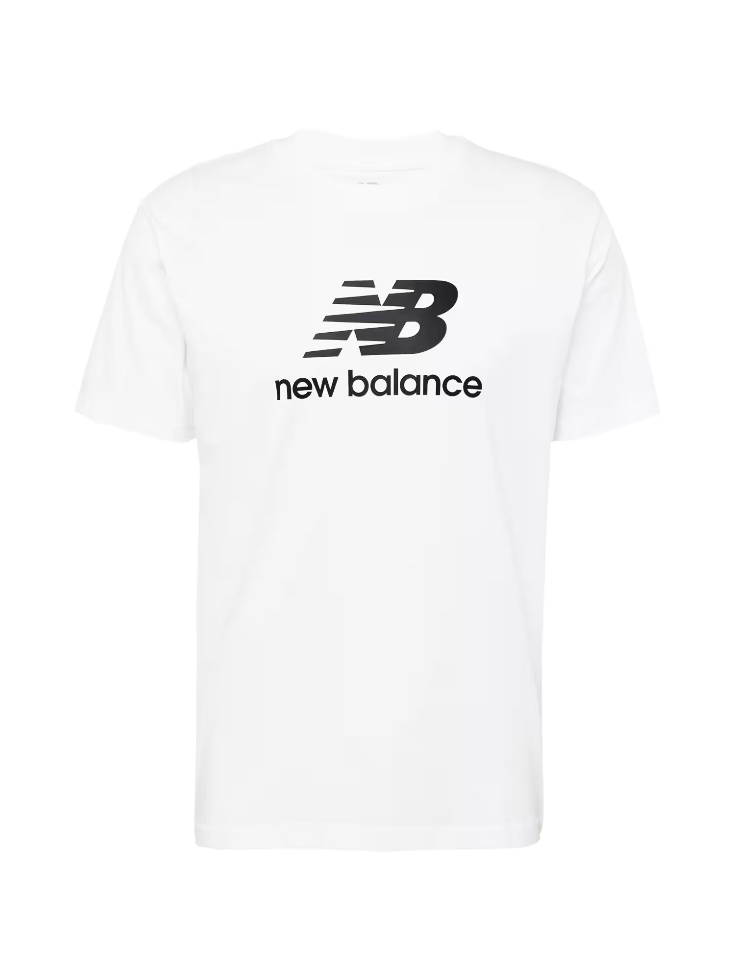 new balance Tricou negru / alb - Pled.ro