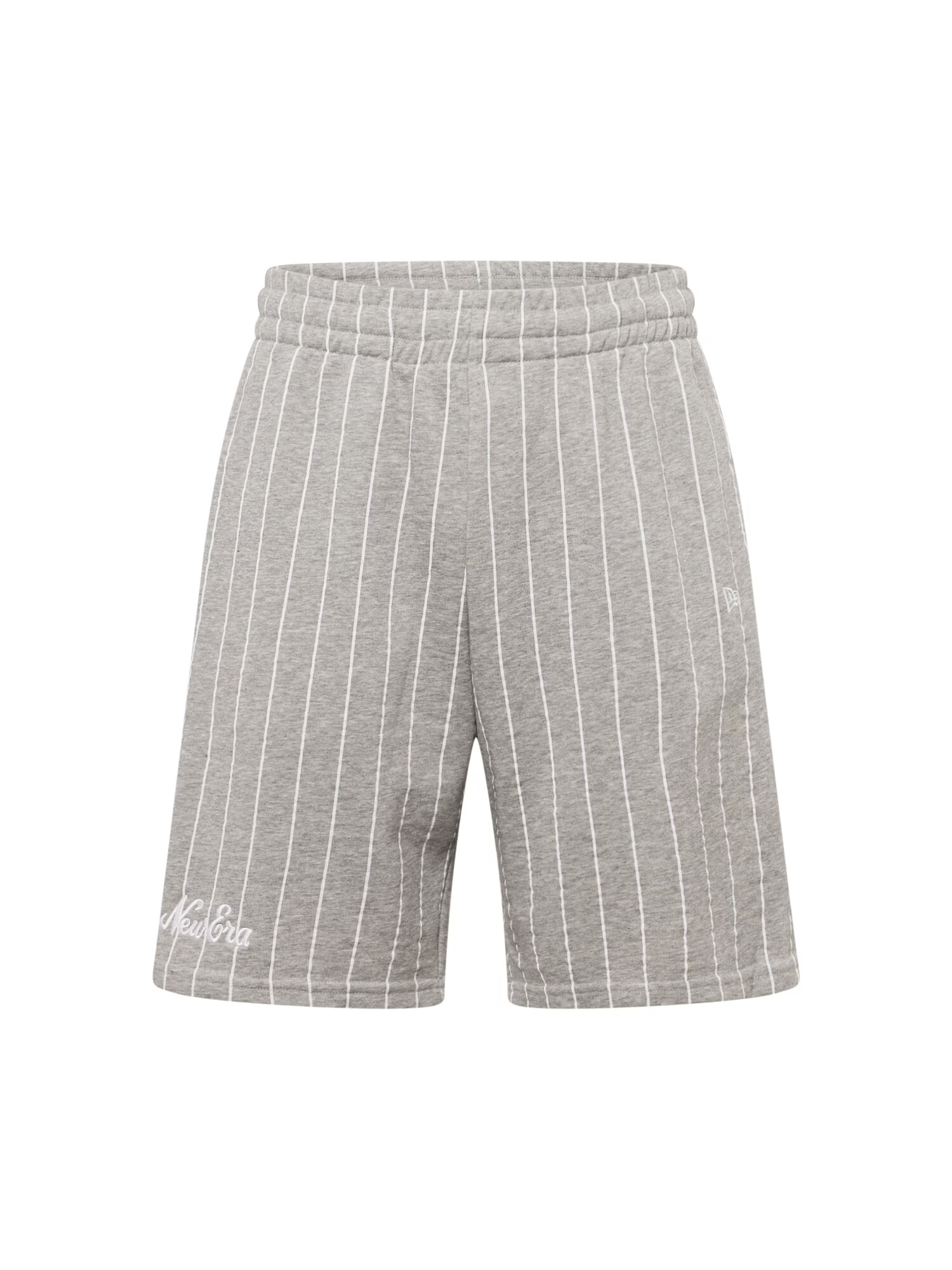 NEW ERA Pantaloni gri / alb - Pled.ro