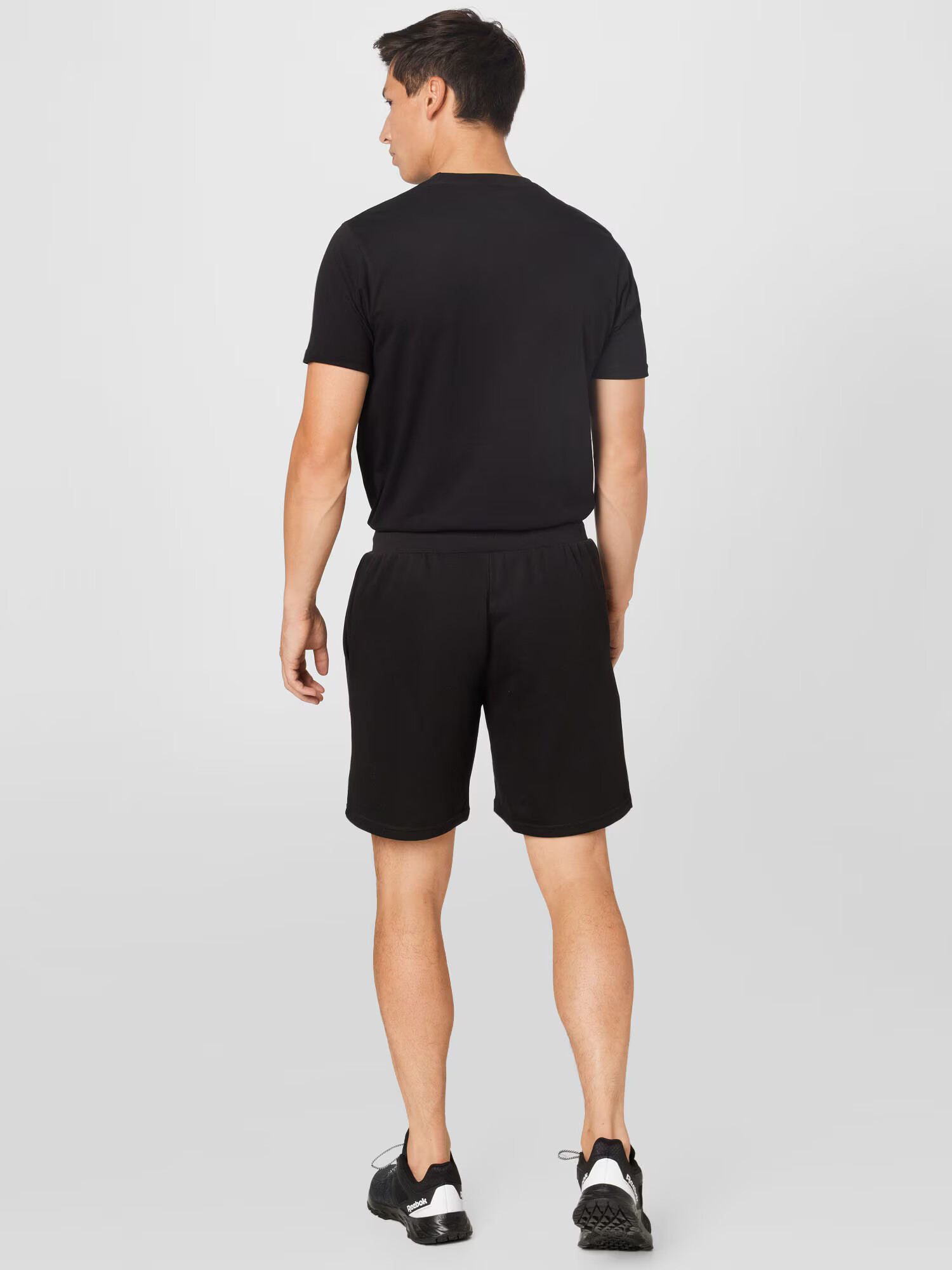 NEW ERA Pantaloni negru / alb - Pled.ro