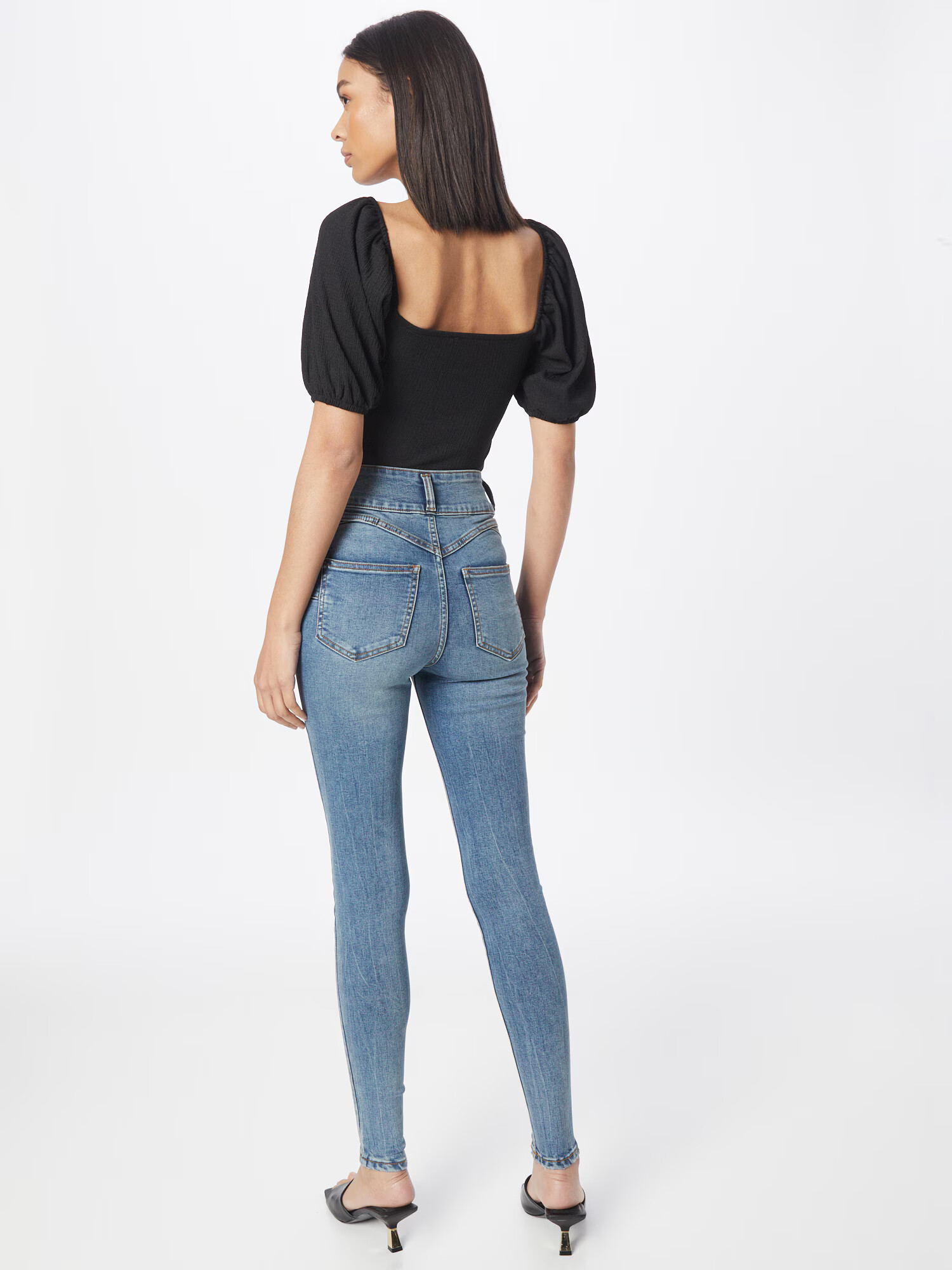 NEW LOOK Jeans albastru denim - Pled.ro