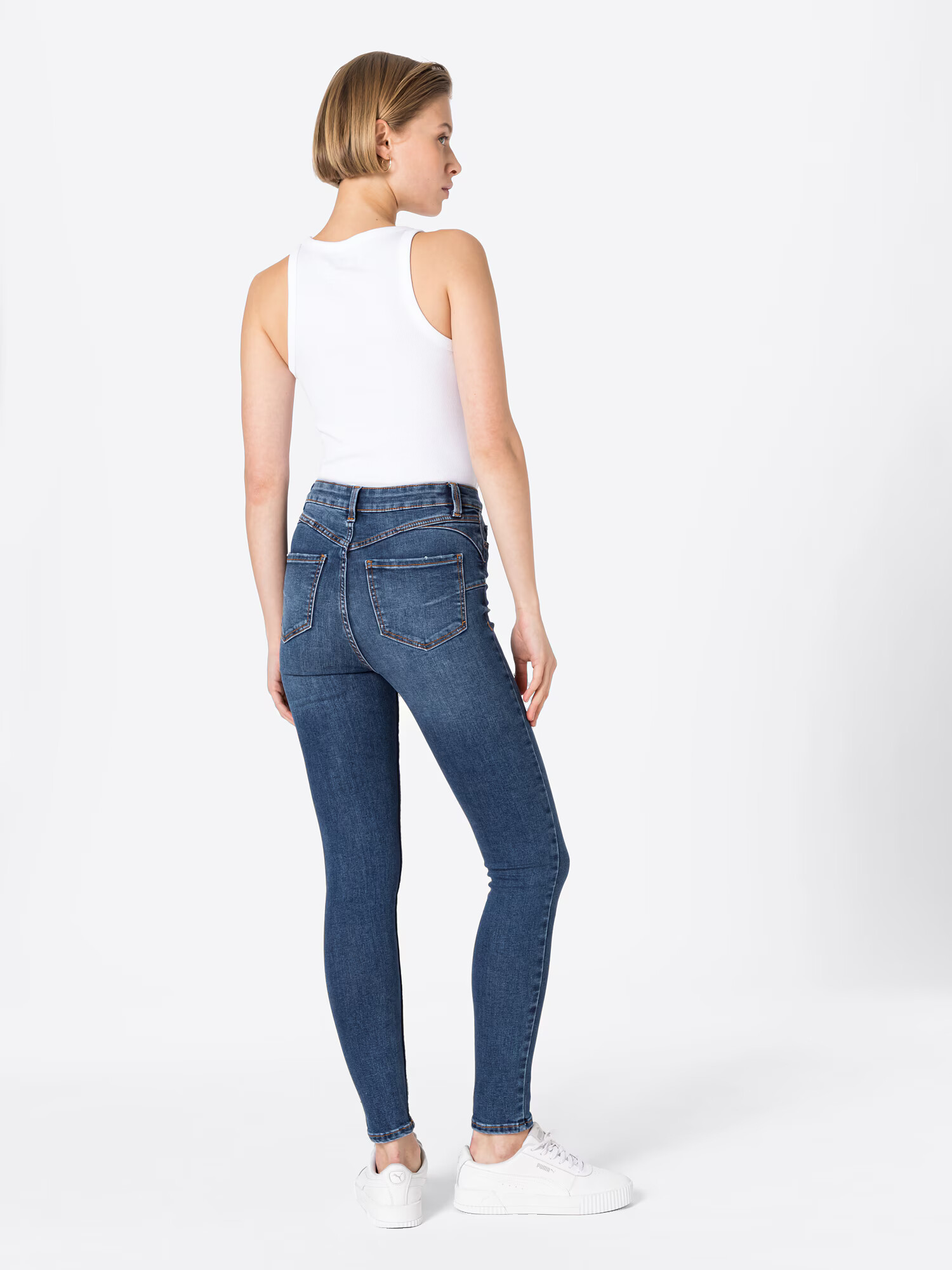 NEW LOOK Jeans albastru denim - Pled.ro