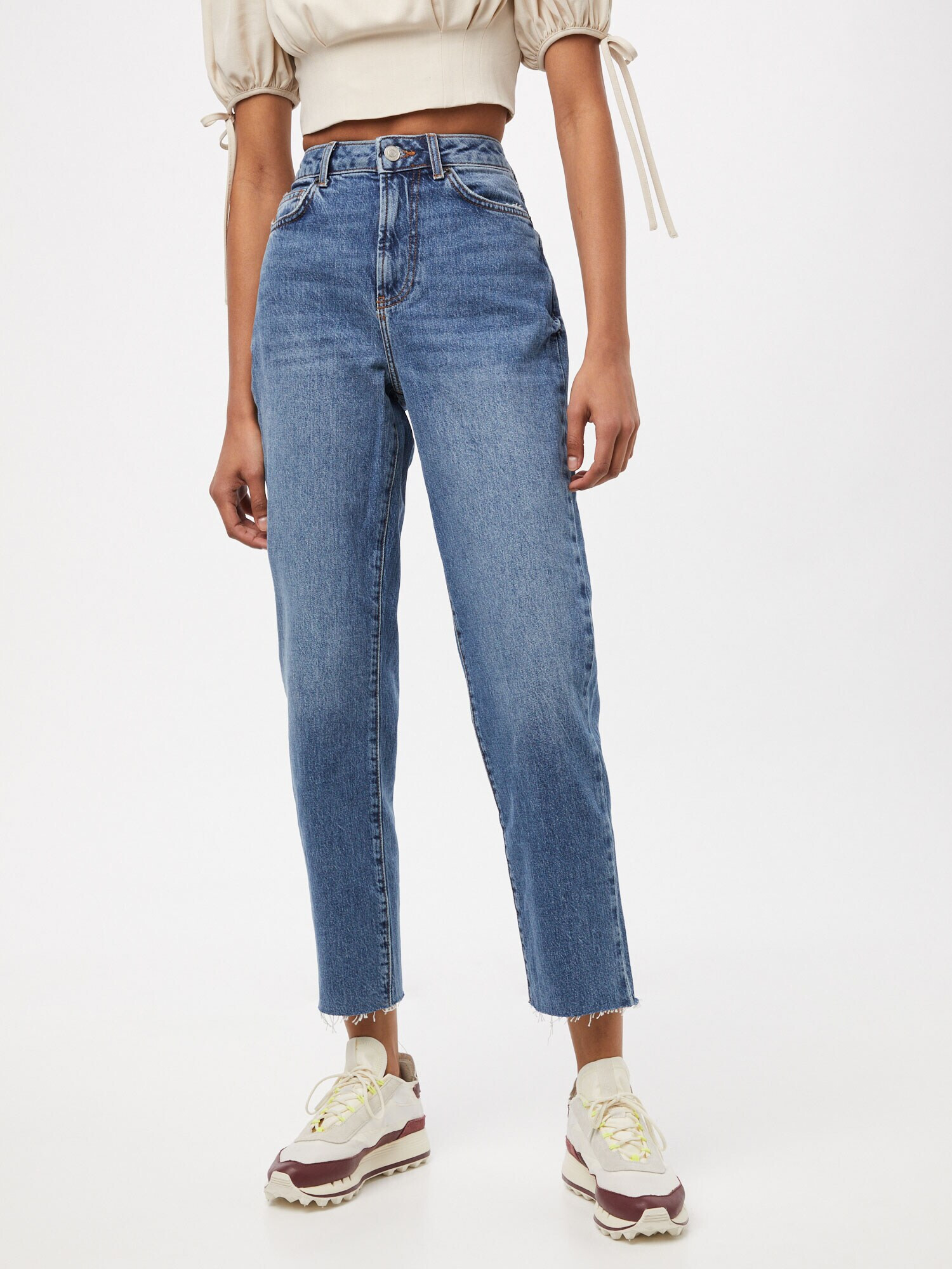 NEW LOOK Jeans 'CHANG STRAIGHT LEG' albastru denim - Pled.ro