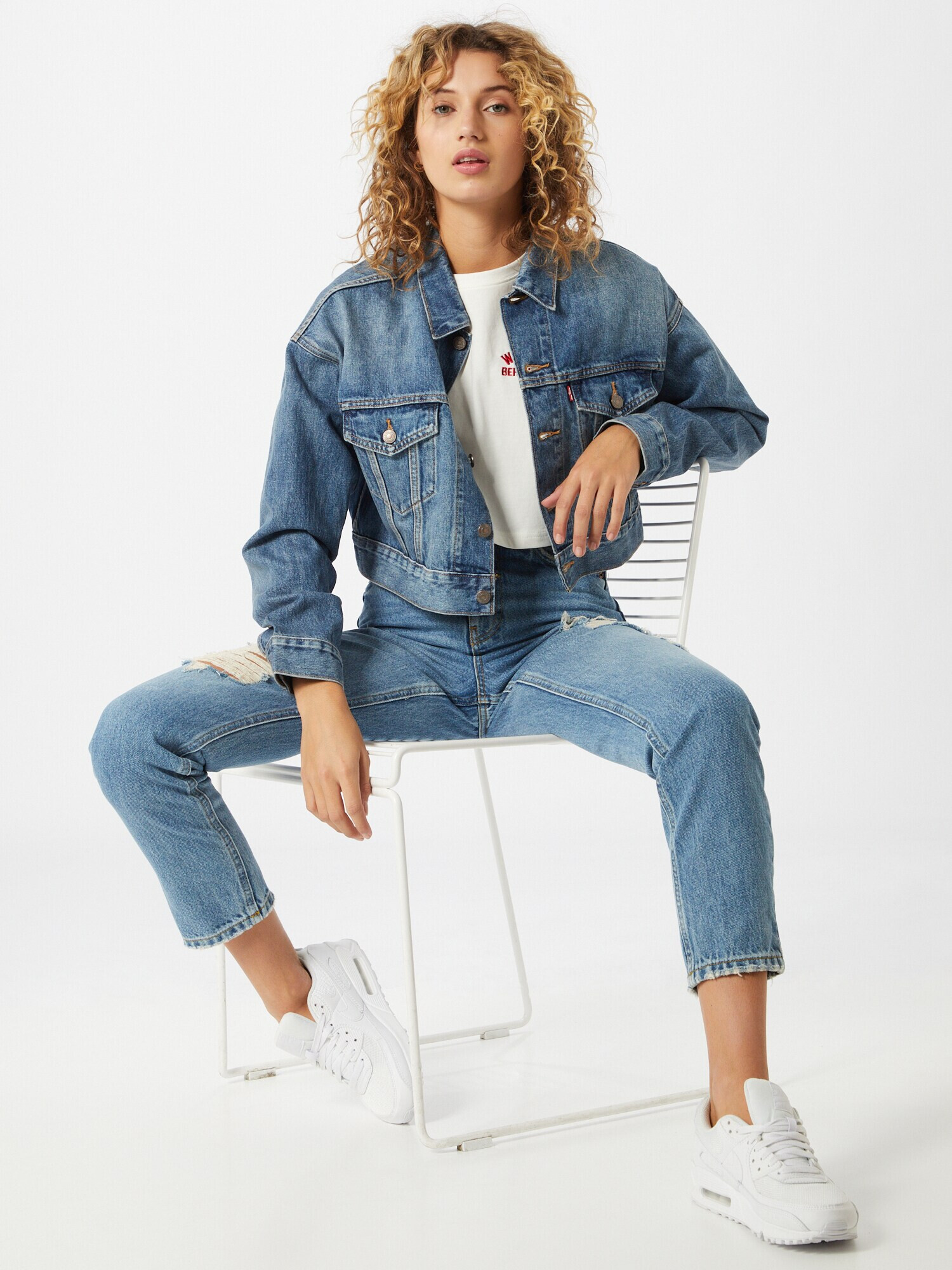 NEW LOOK Jeans 'Gina' albastru denim - Pled.ro