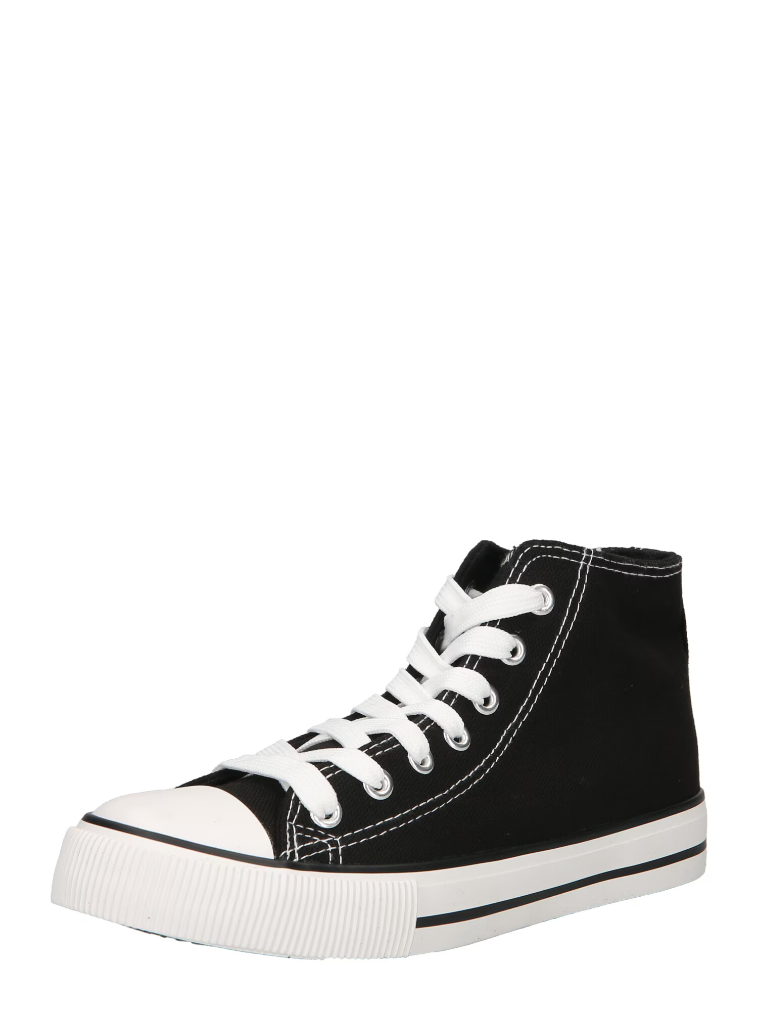 NEW LOOK Sneaker low 'MARKIN' negru / alb - Pled.ro