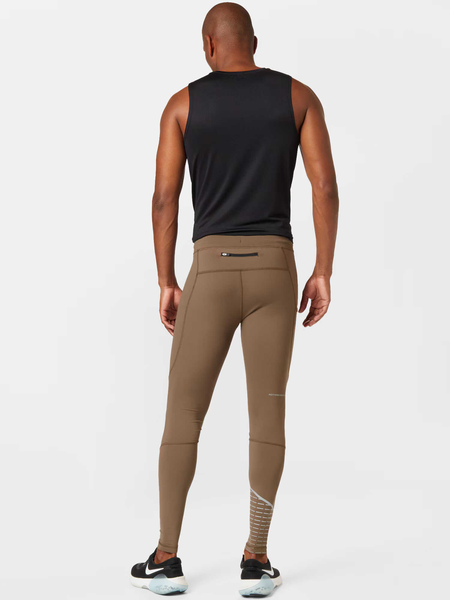 Newline Pantaloni sport 'CHICAGO' kaki / alb - Pled.ro