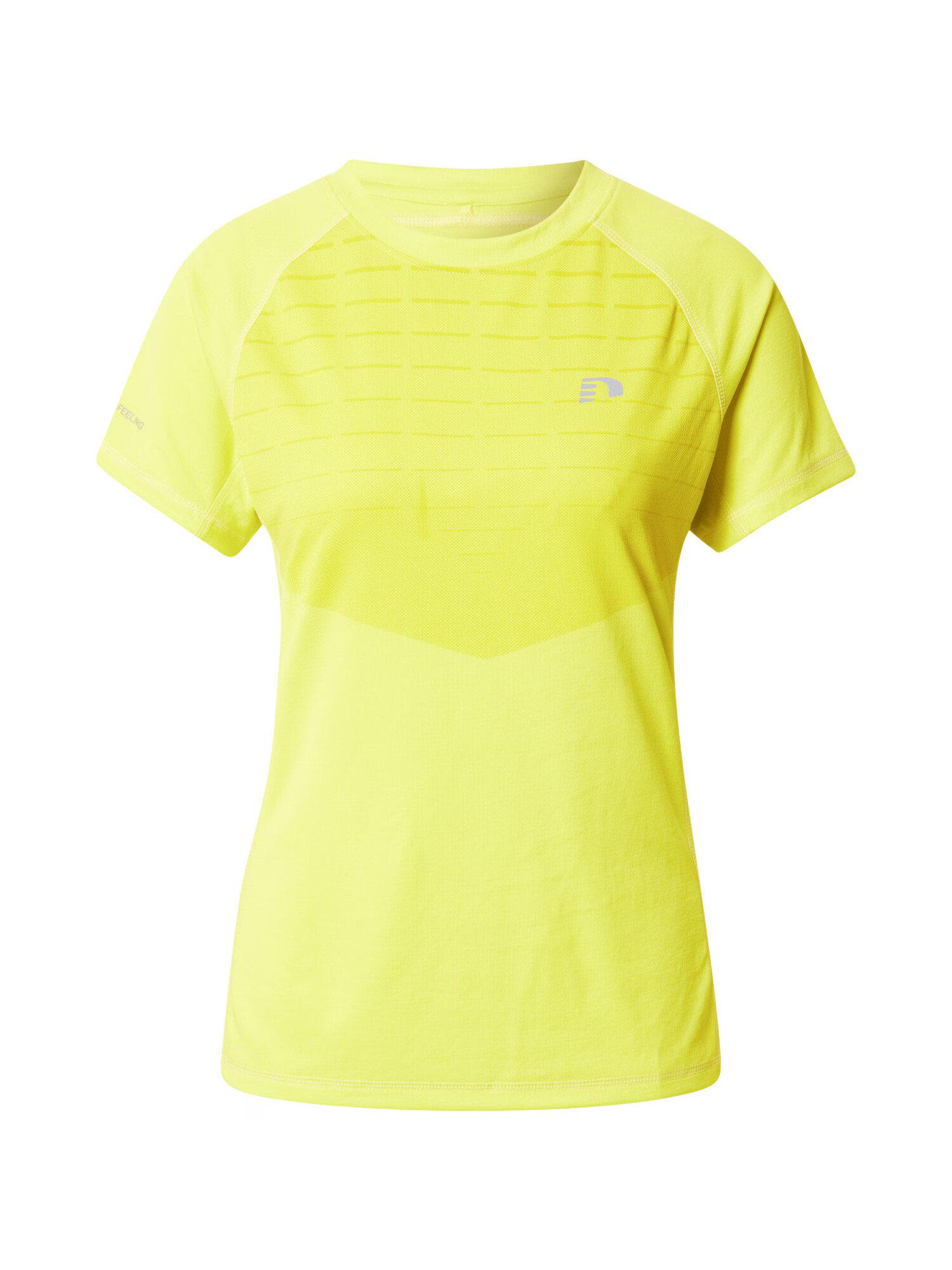 Newline Tricou funcțional 'LAKELAND' galben / galben citron / gri deschis - Pled.ro