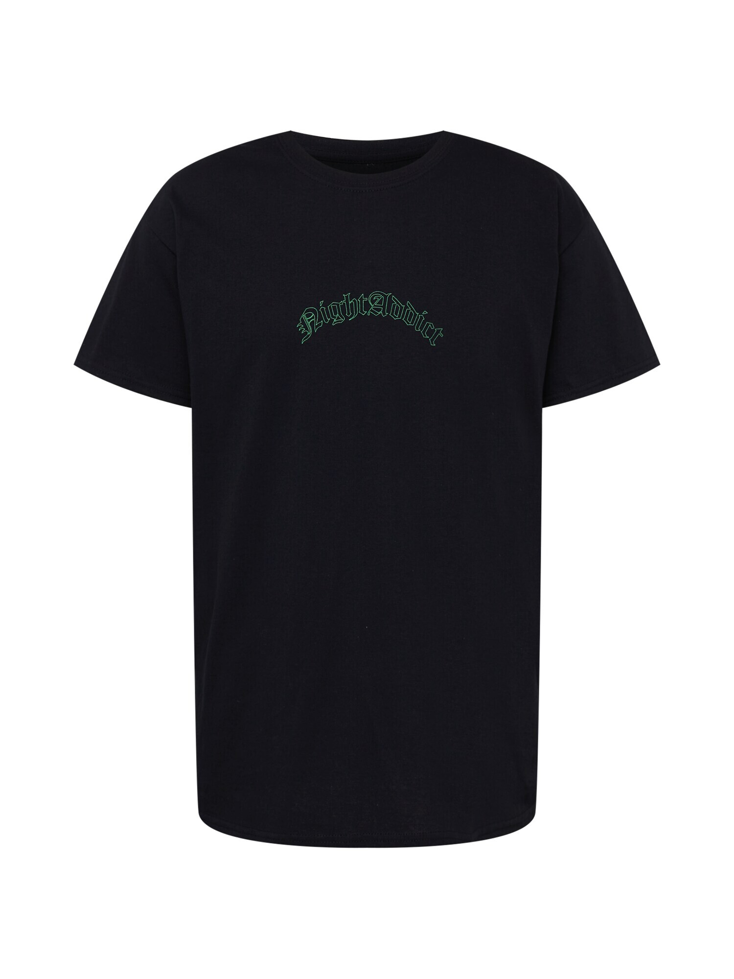 Night Addict Tricou verde / negru - Pled.ro